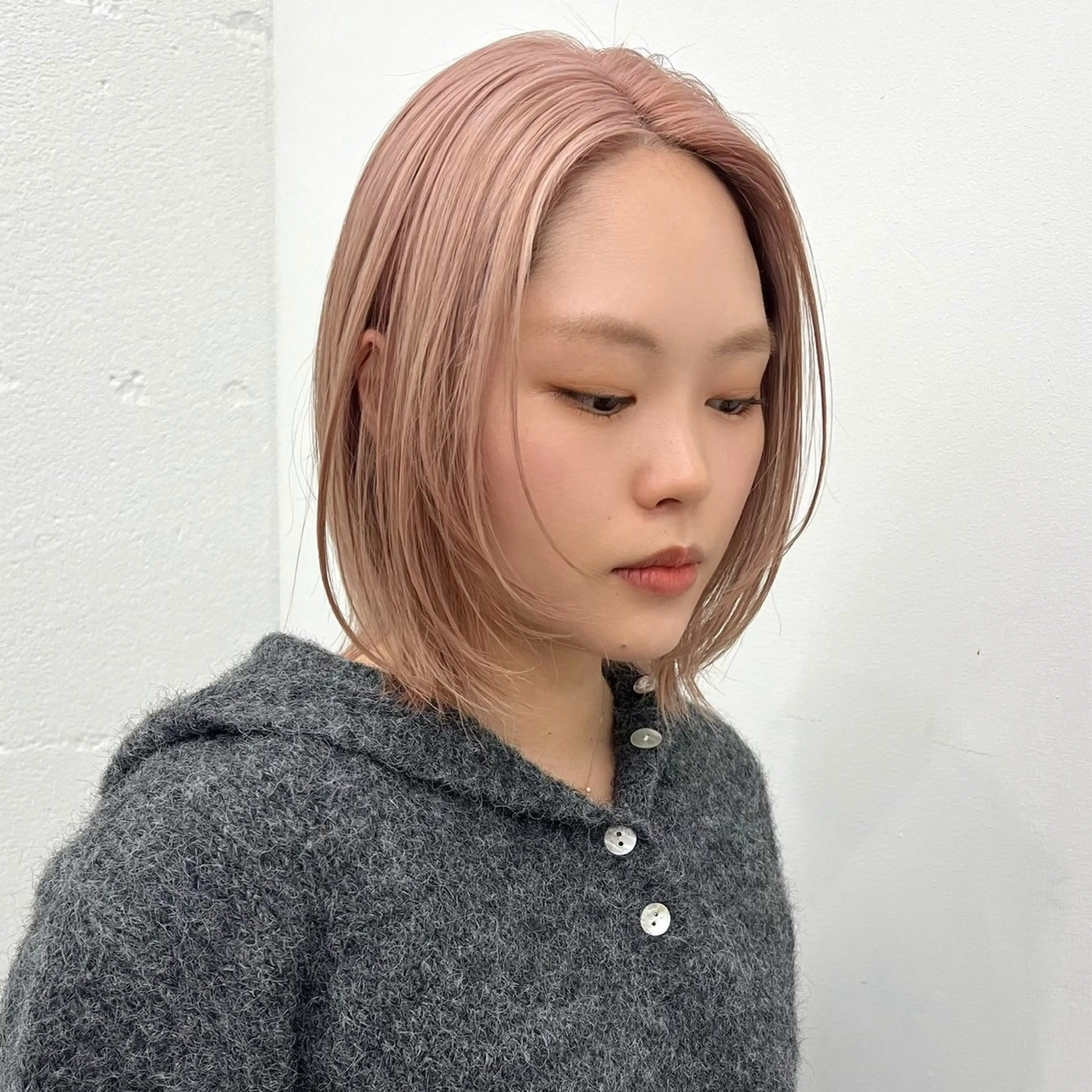 ショート カラー カット ヘアカラー トリートメント ハイトーン/ボブ 🎀sonokaのヘアスタイル