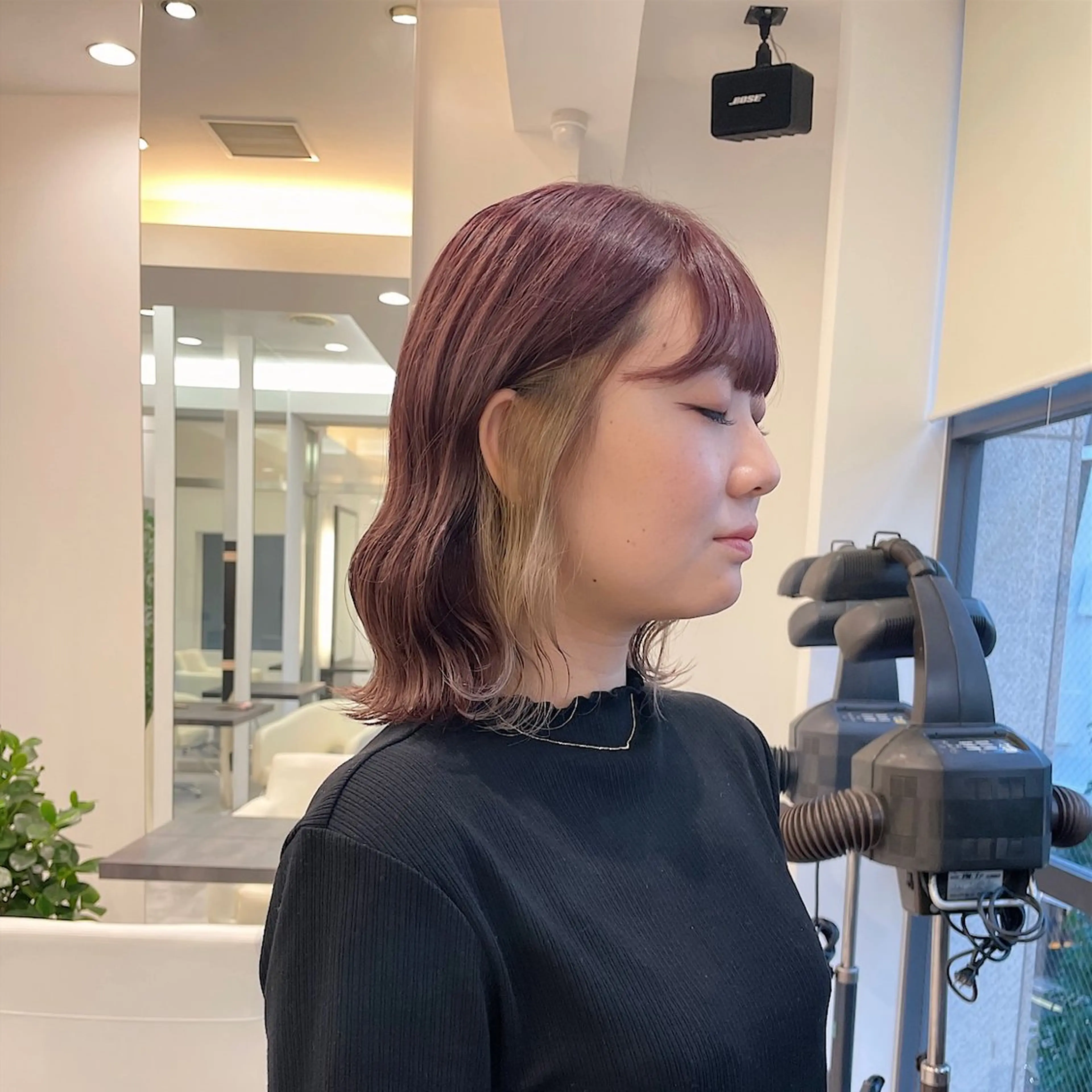 ミディアム カラー ヘアカラー 🤎髪質改善/カラー ｜鮫島芽依🤎のヘアスタイル