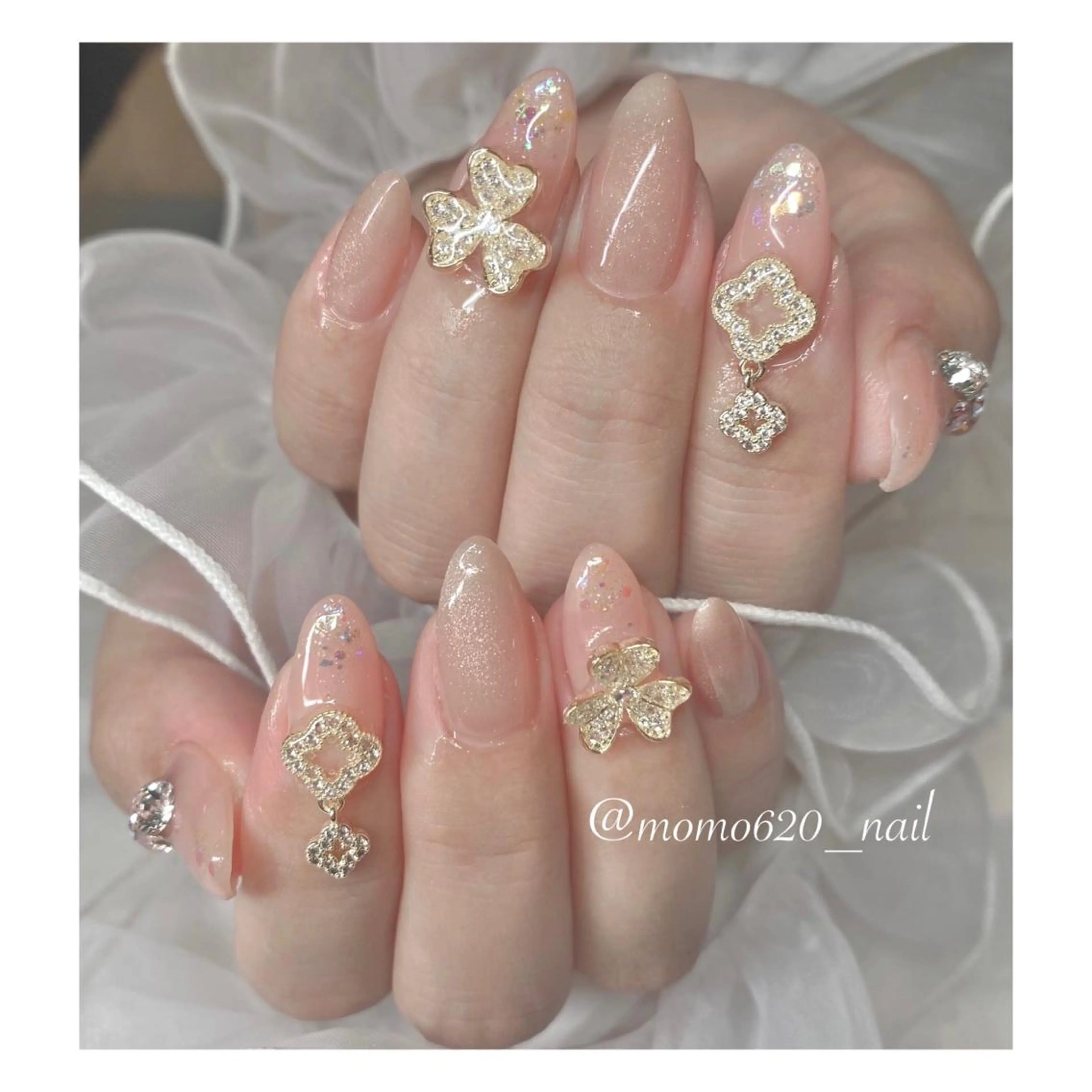 ネイル Nail salon Hemiy所属・momoka🤍 四ツ橋のネイルデザイン