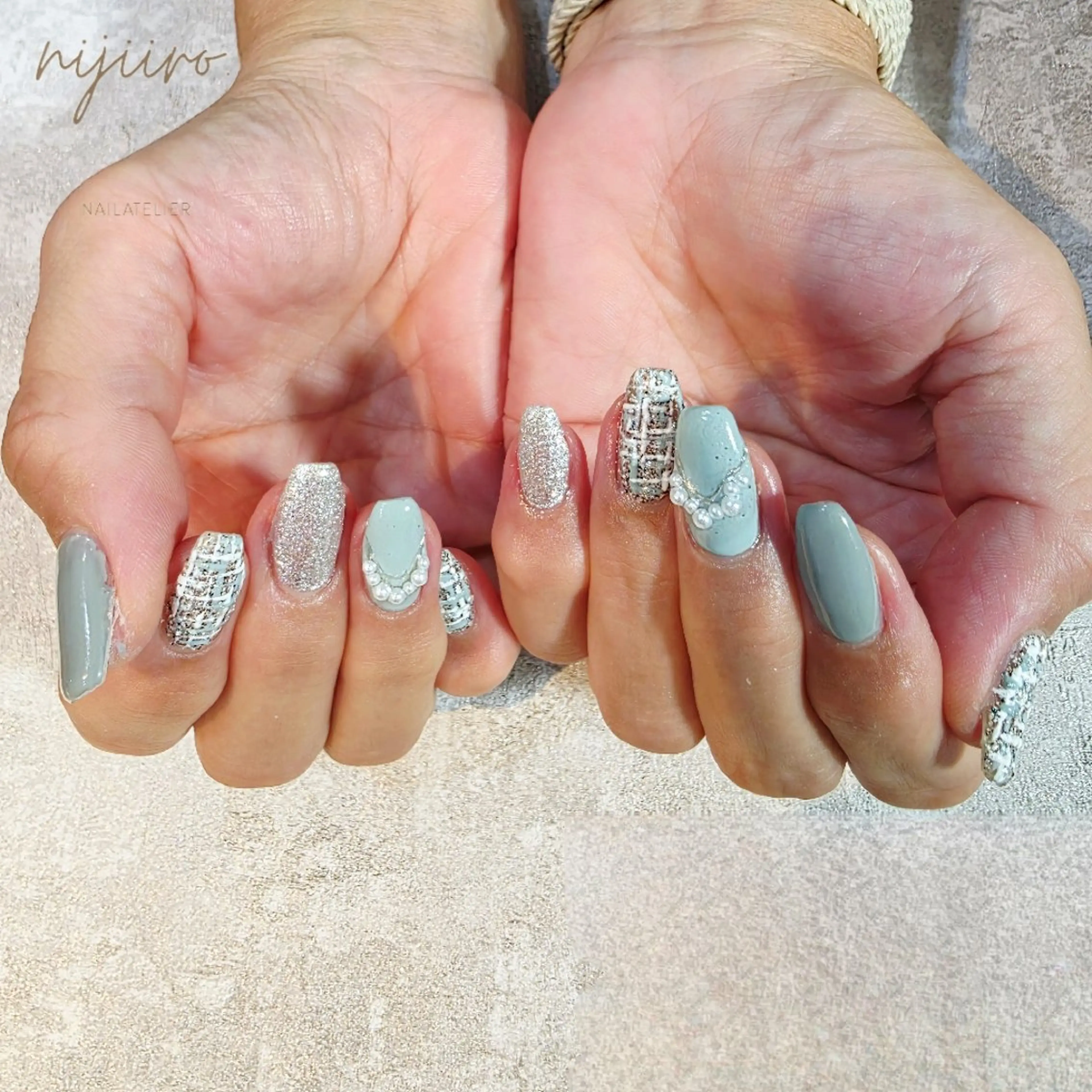 ネイル ハンドネイル nijiiro🌈 サトウのネイルデザイン