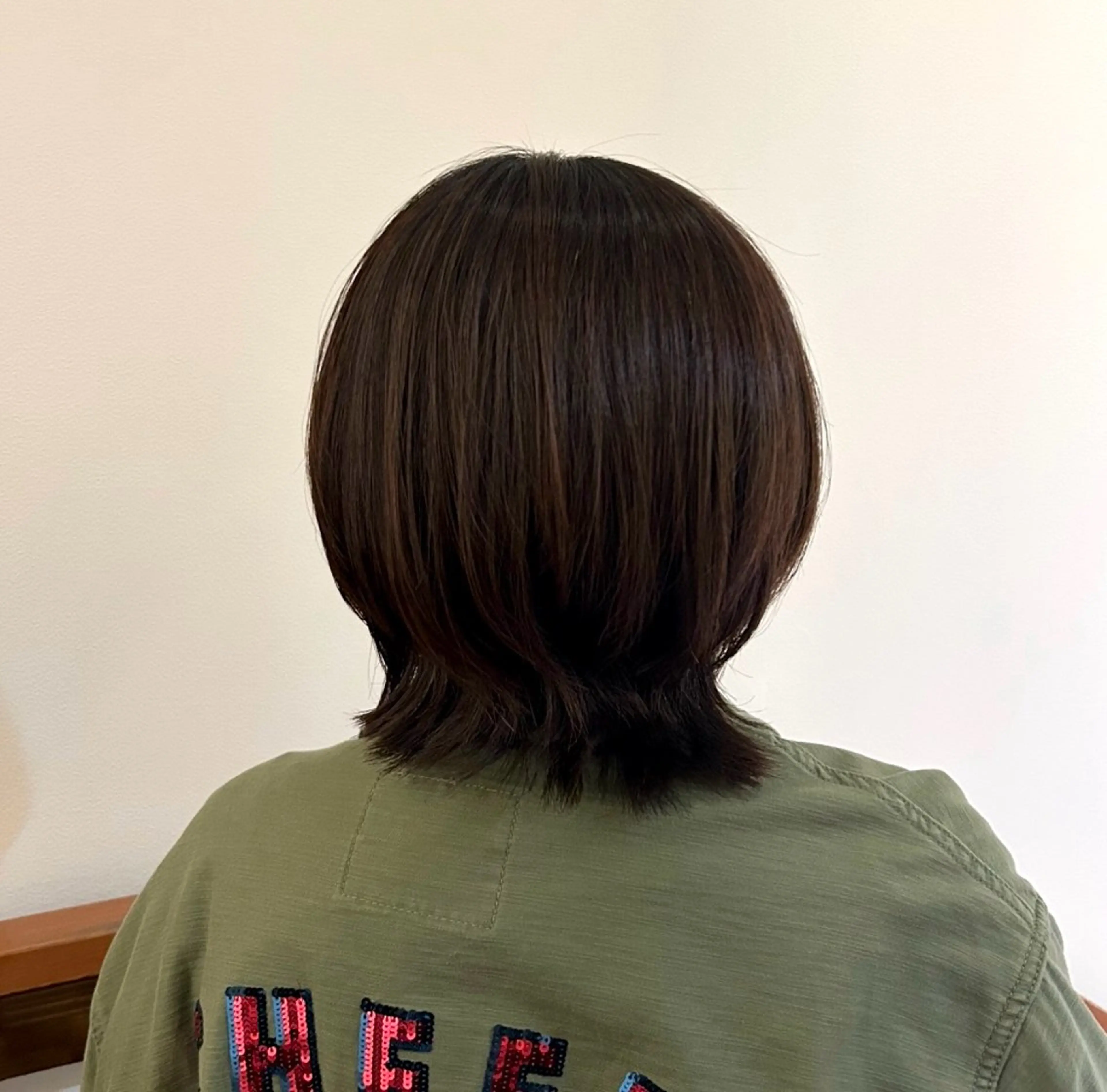 ミディアム カット 大久保 たまきのヘアスタイル