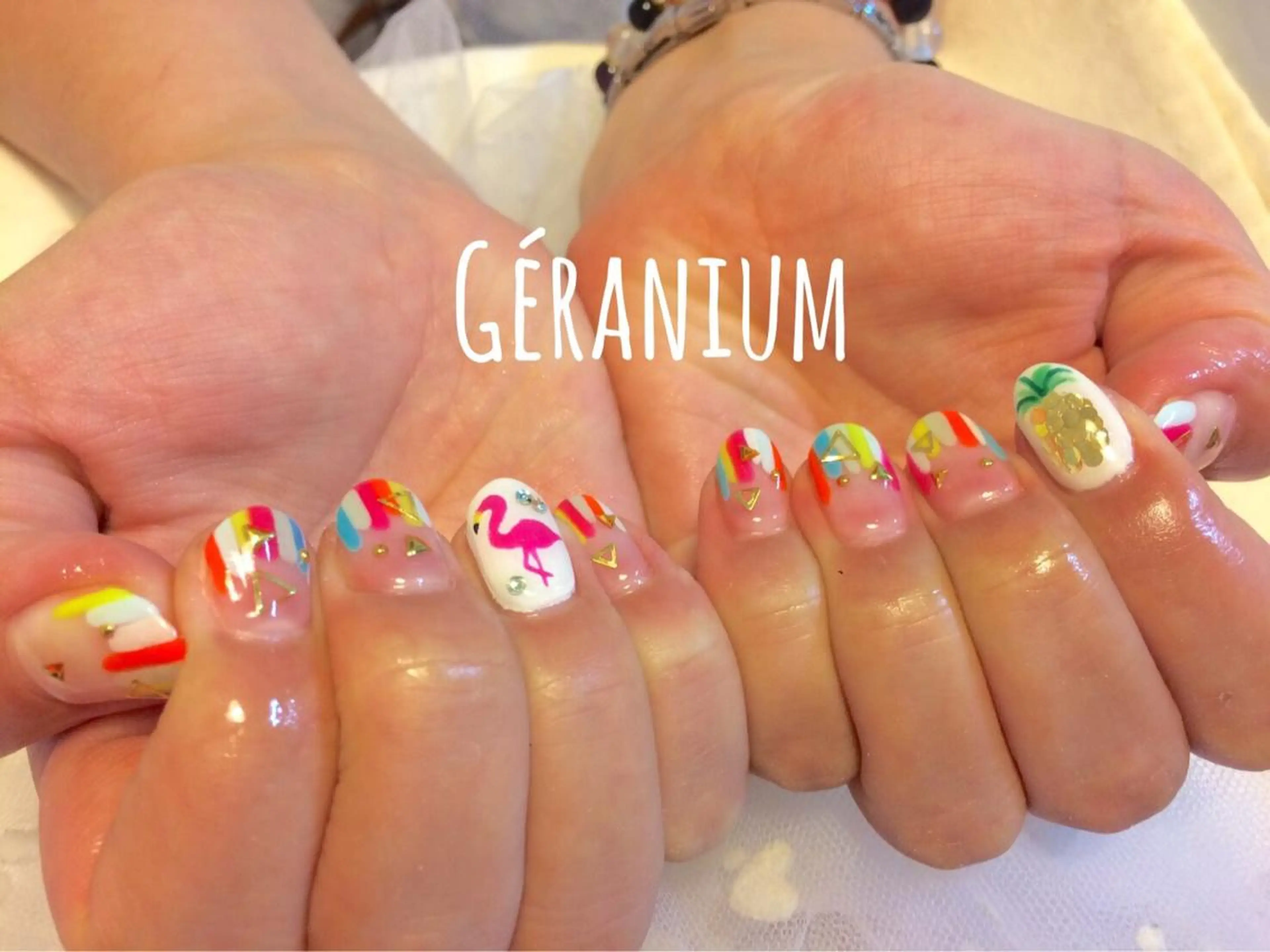 ネイル GéRanium Harukaのネイルデザイン