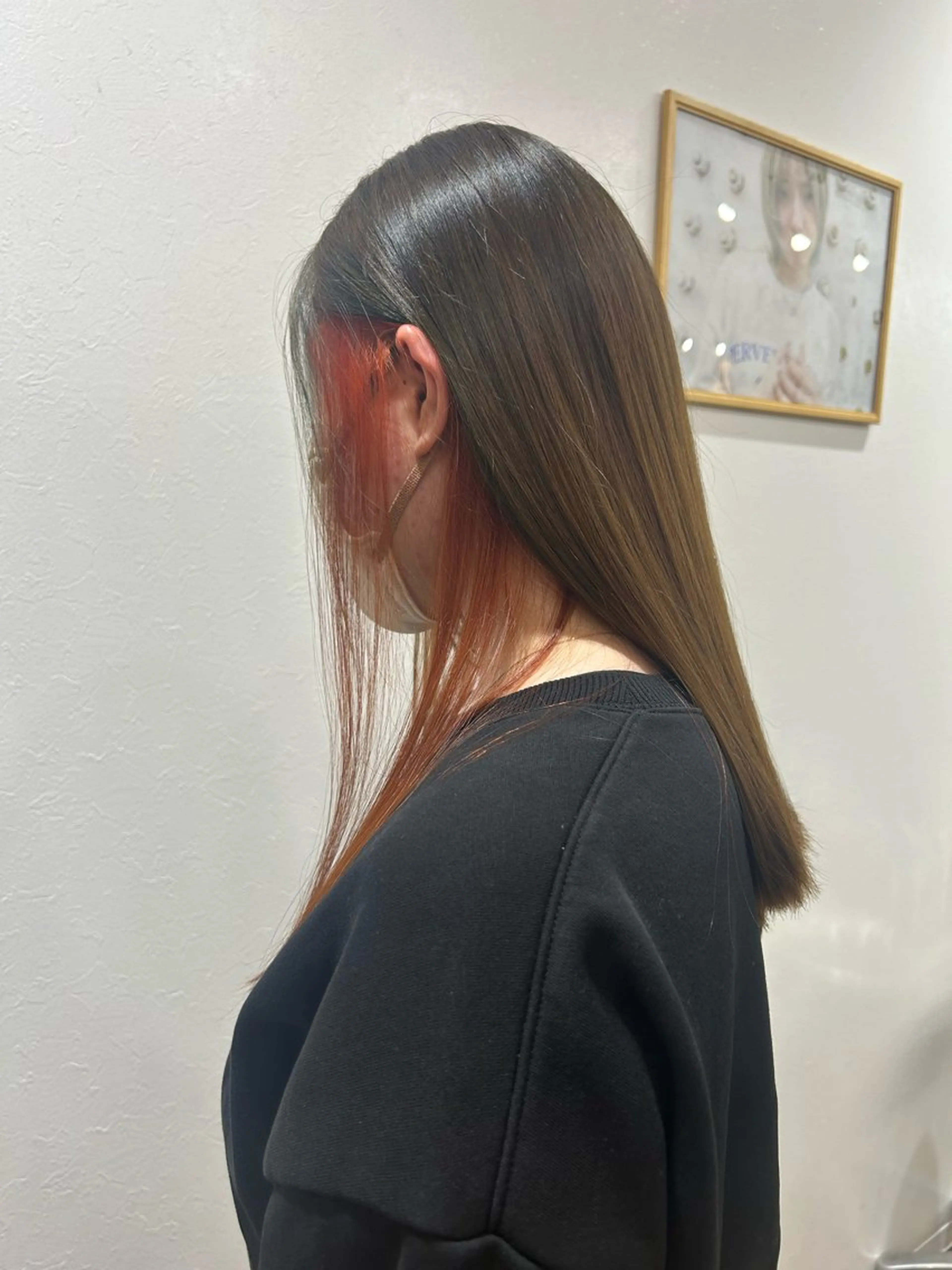 ロング ヘアカラー YUIMARL SUZUKAのヘアスタイル