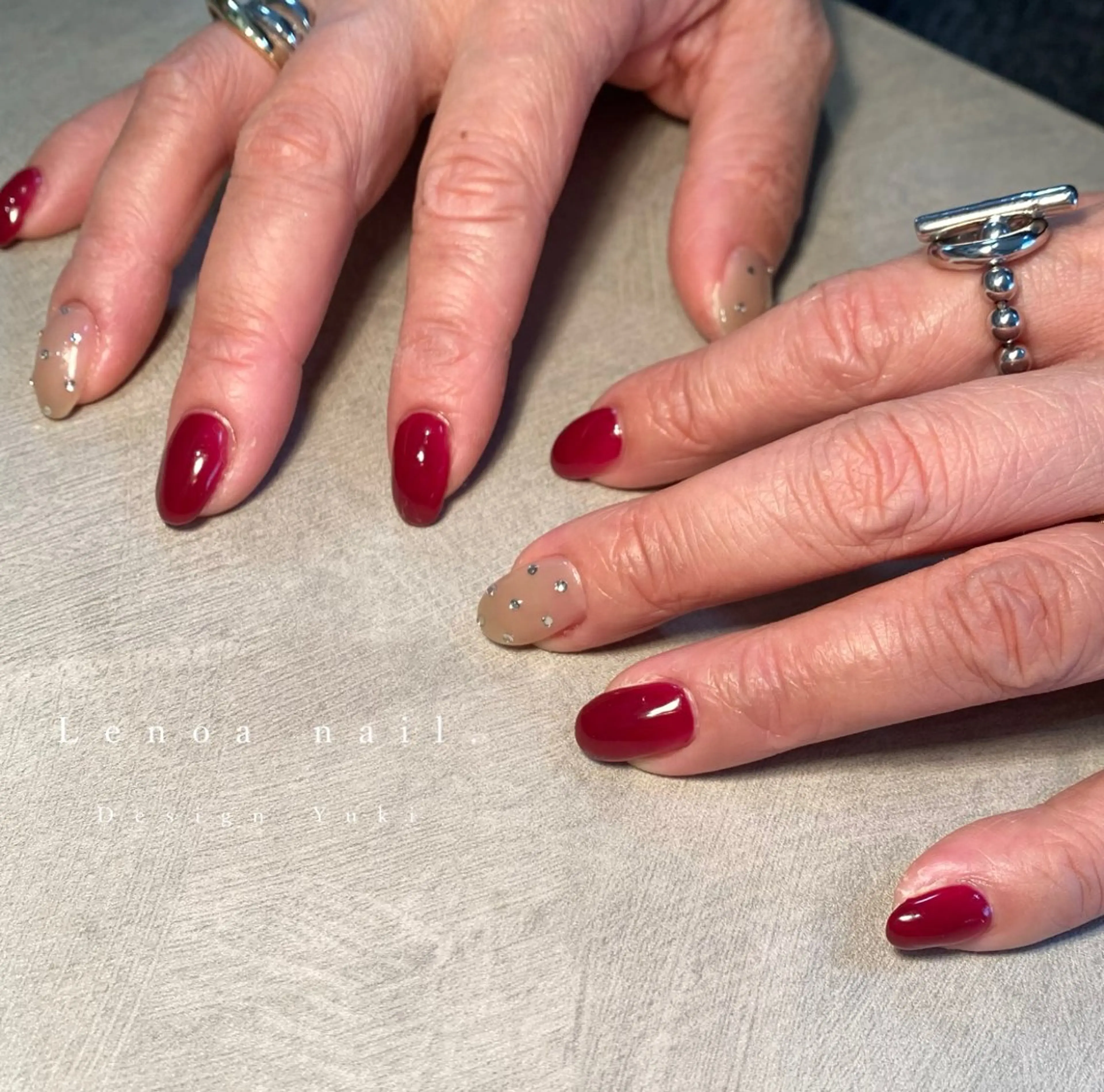 ネイル ハンドネイル Lenoa Yukiのネイルデザイン