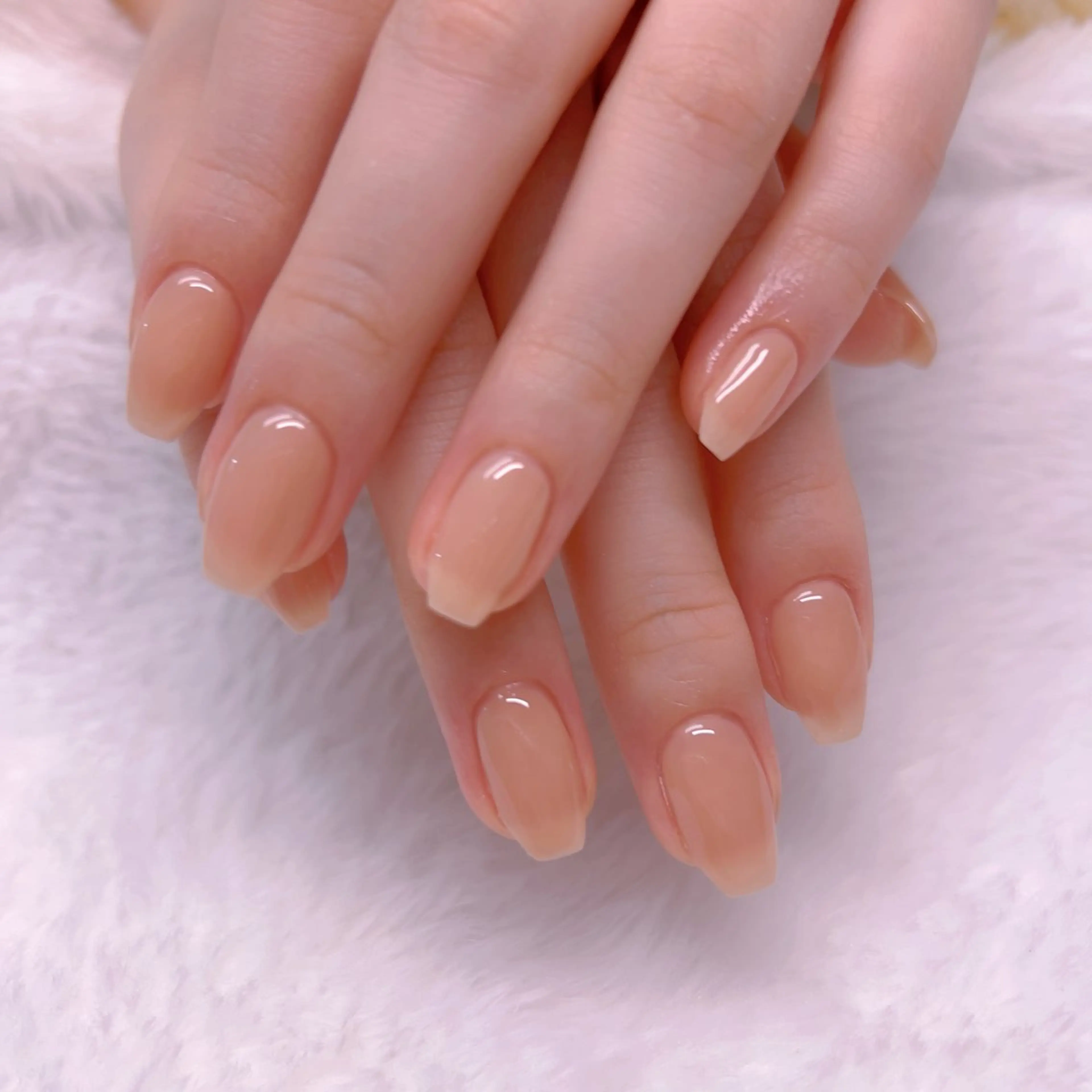 ネイル クリアネイル ハンドネイル 【長さ出し】 IRIS NAILのネイルデザイン