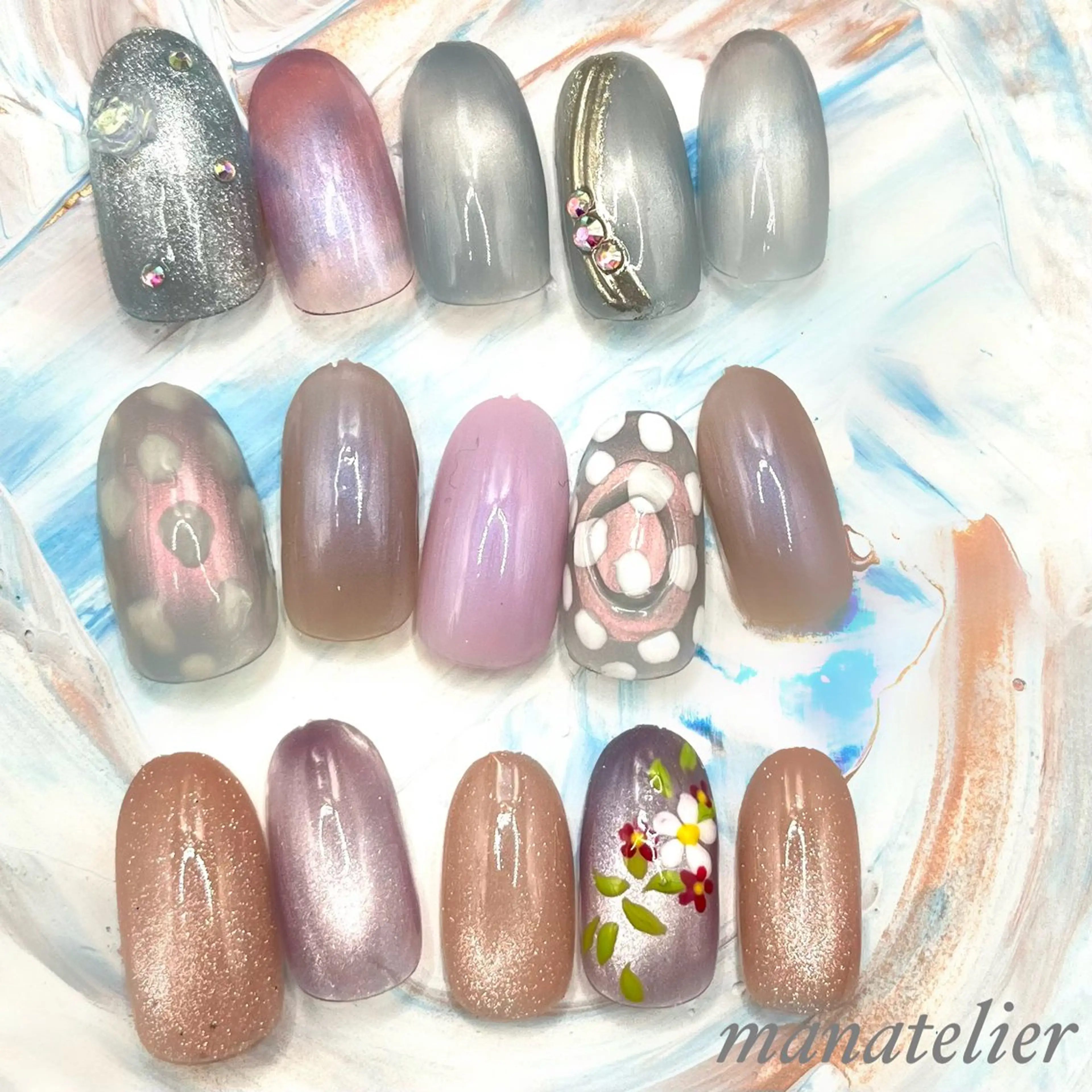 ネイル ハンドネイル manatelier マナトリエのネイルデザイン