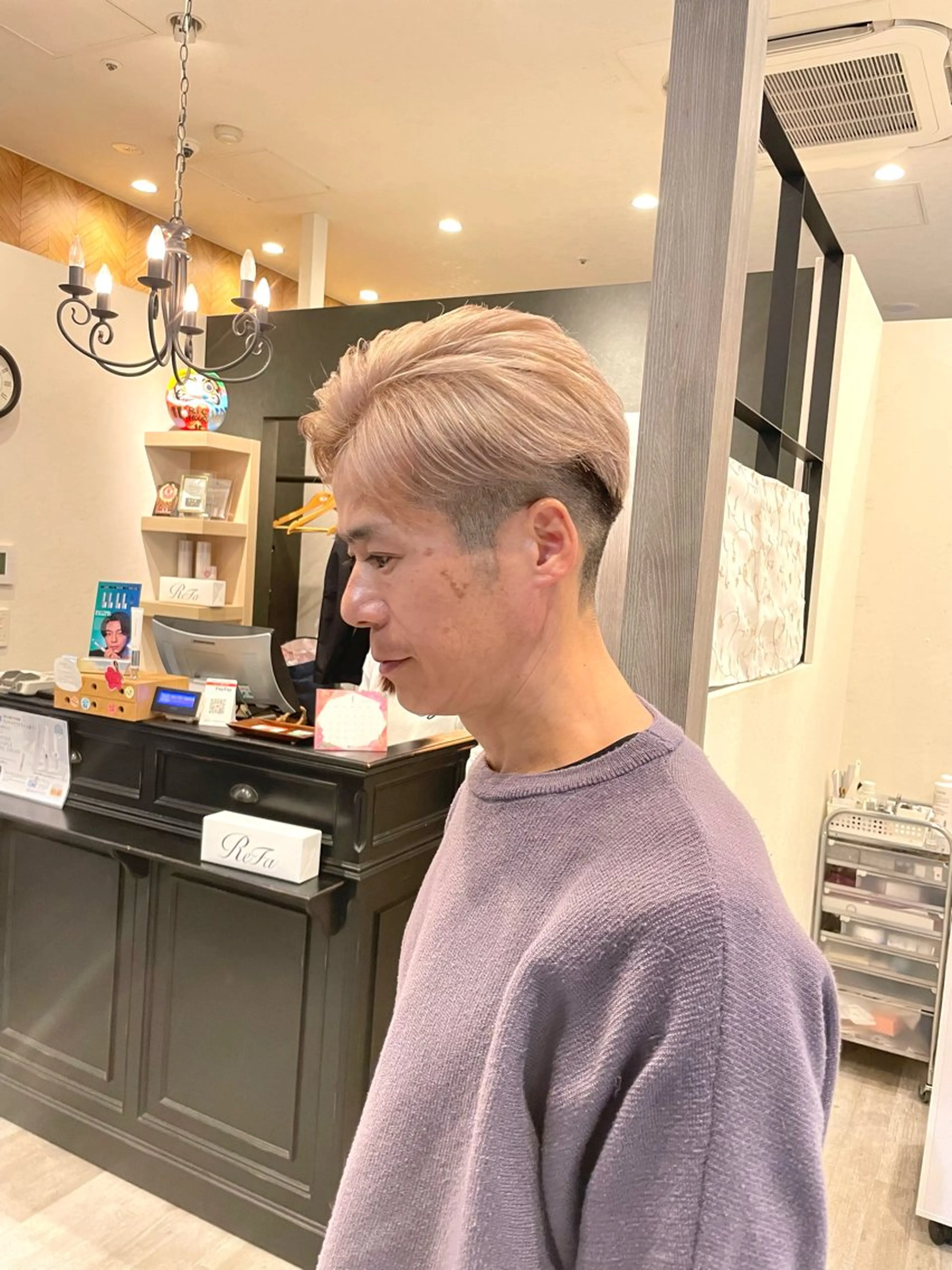 ショート メンズ 田中   麗彩也のヘアスタイル