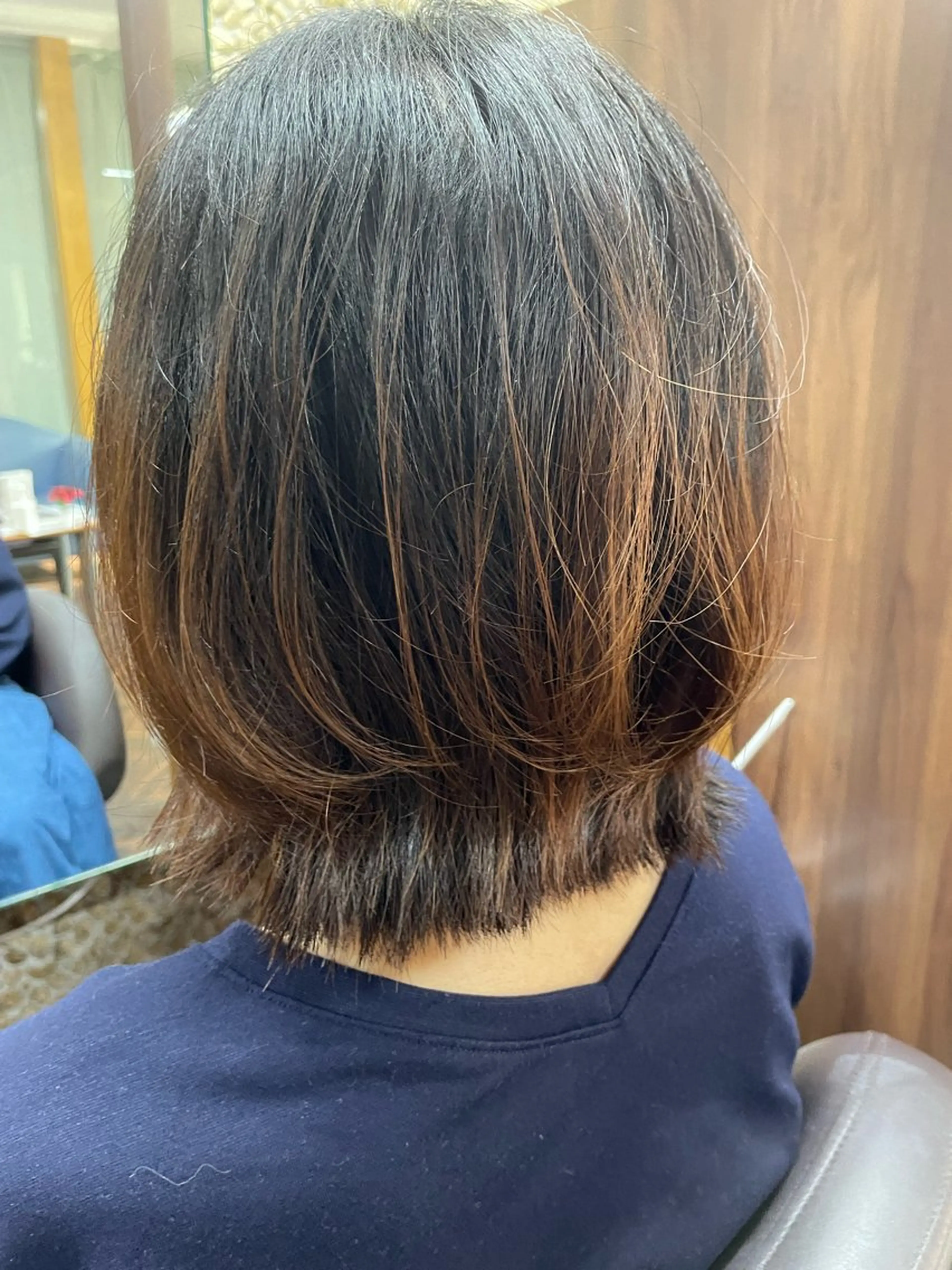 ミディアム katae sayoriのヘアスタイル