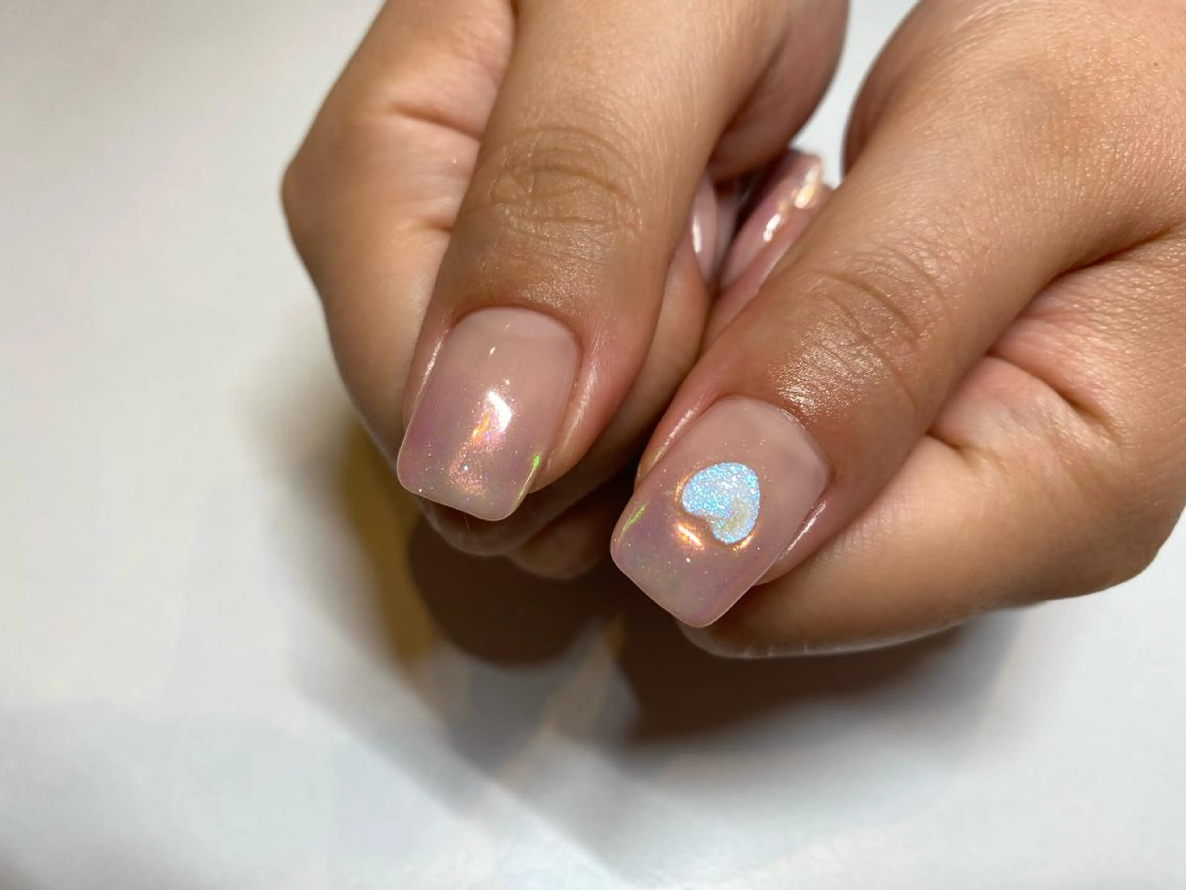 ネイル グラデーション ミラーネイル ハンドネイル 表参道colore店 REICAのネイルデザイン