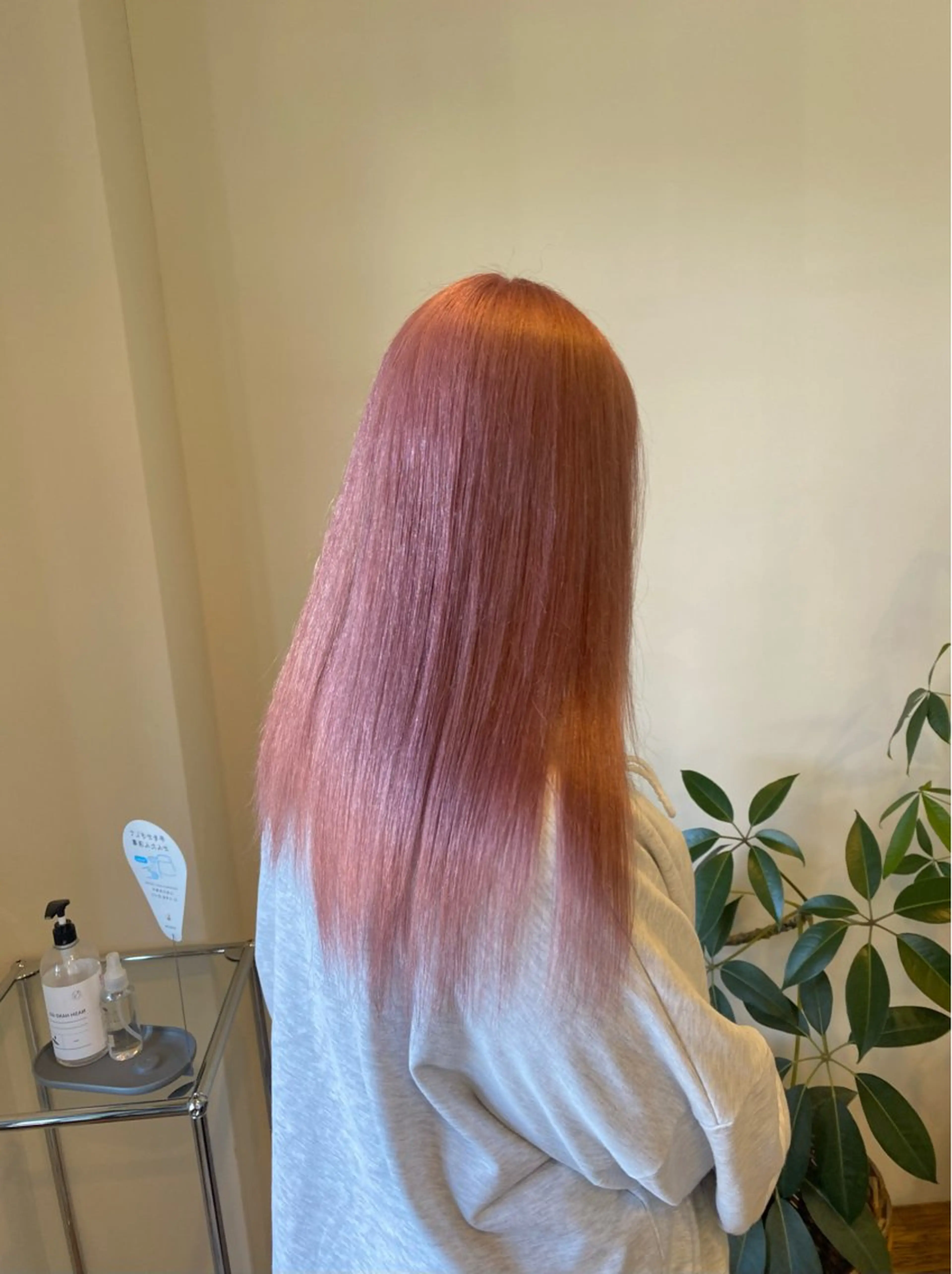 ロング カラー ベージュカラー ピンクカラー ピンクベージュ ホワイトピンク ホワイトピンクベージュ ヘアカラー Ludwig AIRIのヘアスタイル