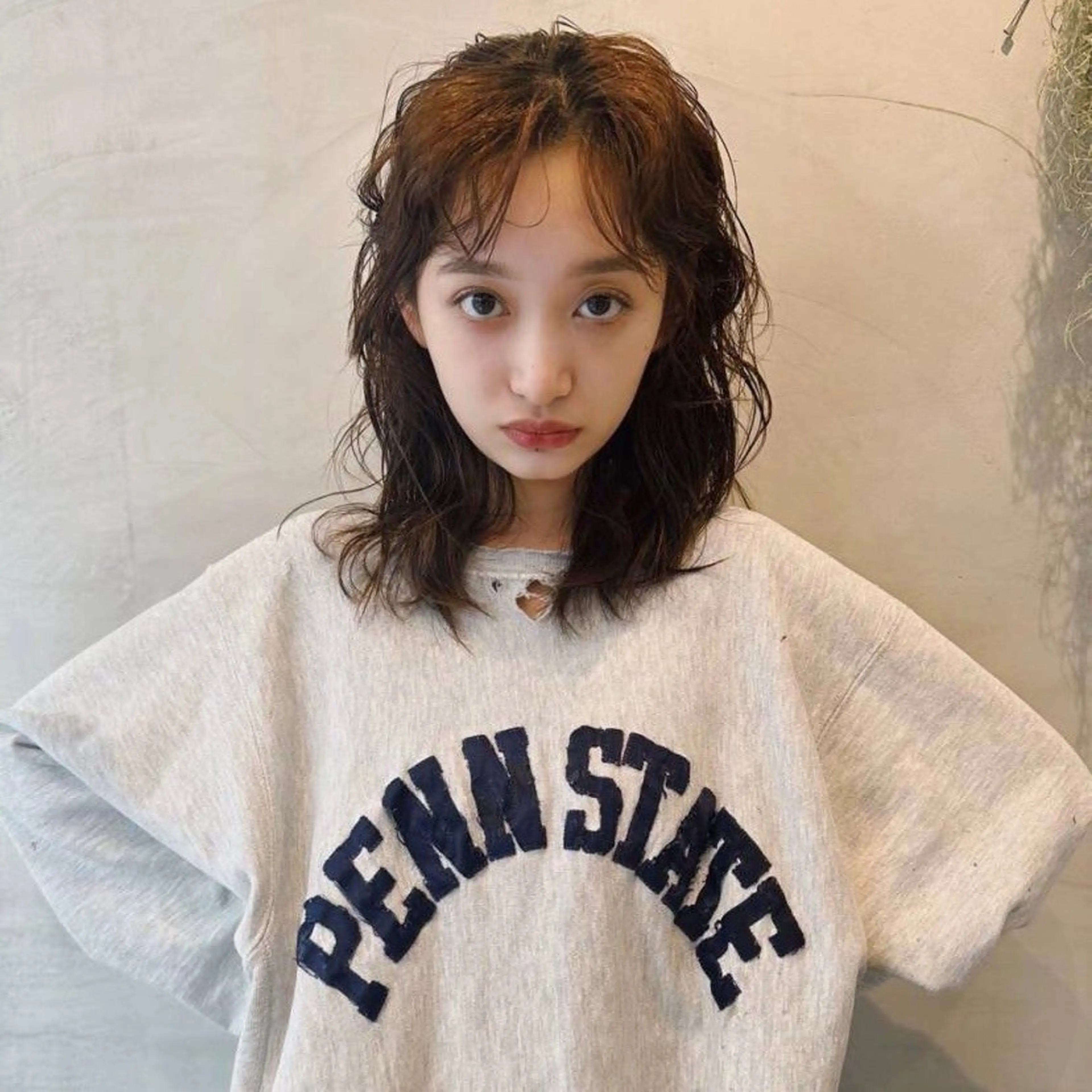 ロング ヘアカラー トリートメント ヘッドスパ 表参道/三軒茶屋/ ebiのヘアスタイル