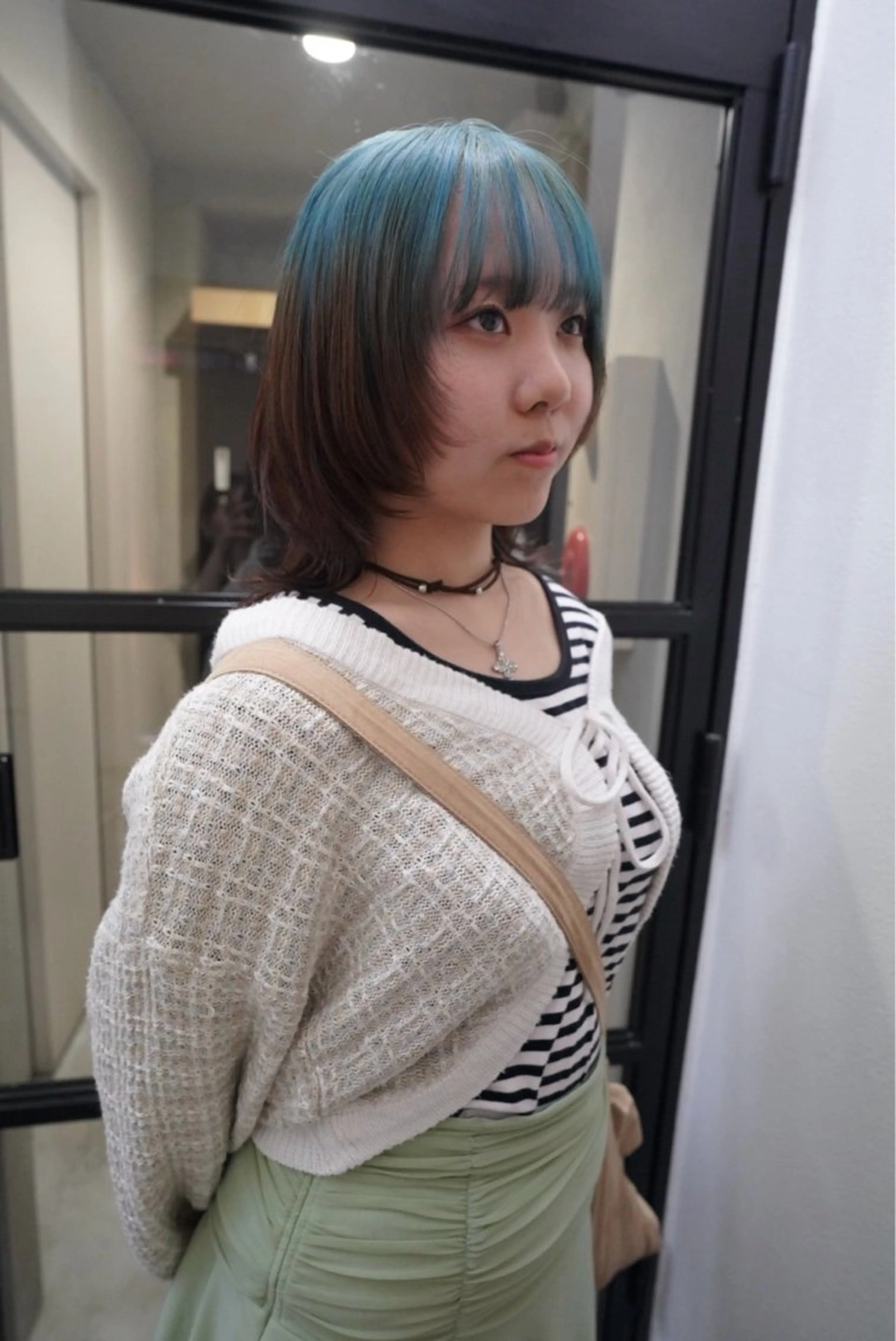 ミディアム カラー ヘアカラー wabi【ワビ】所属・manami/ヘア セット/ハイトーンのヘアスタイル