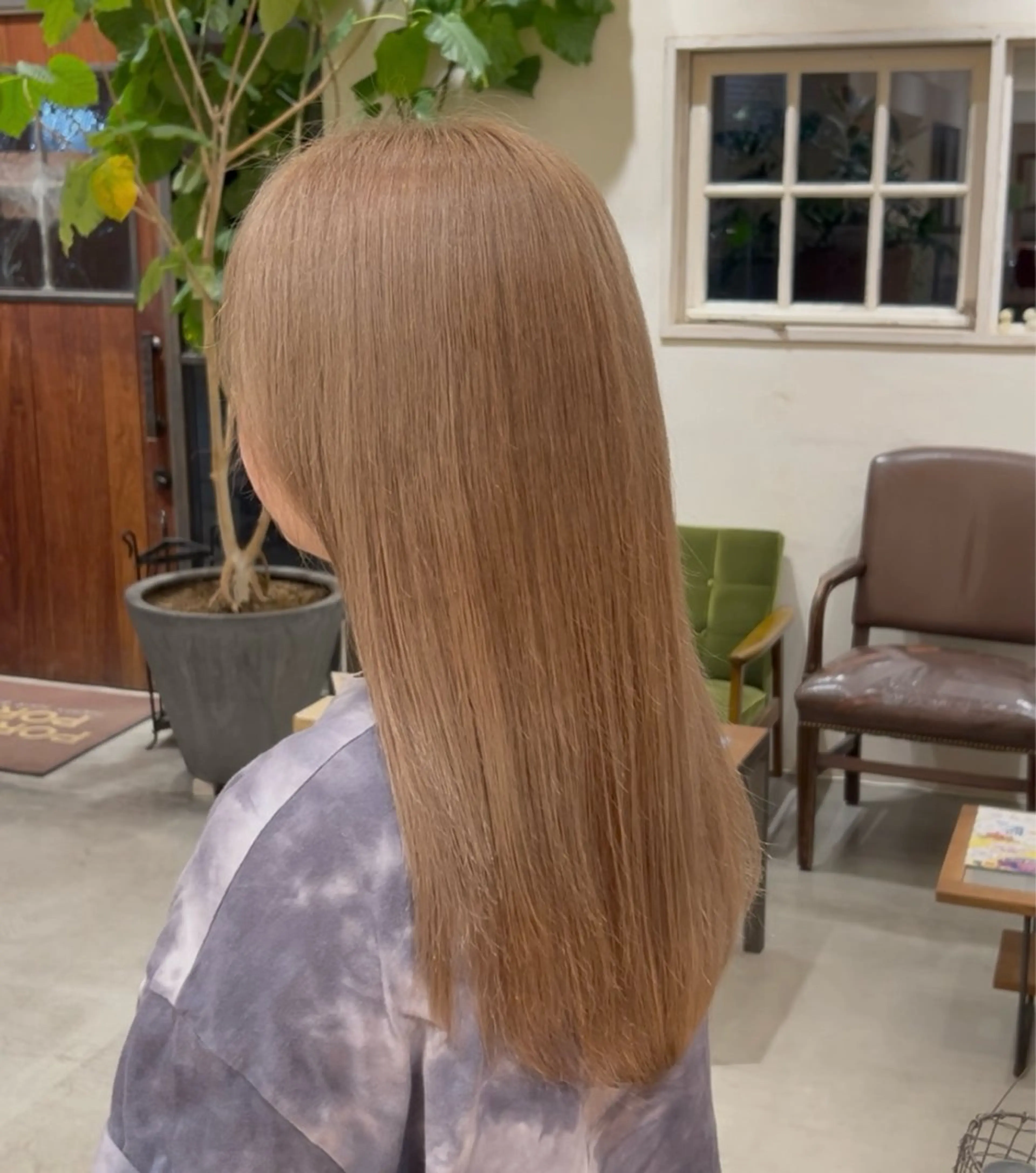 ロング ケアカラー ロング 大髙 まりののヘアスタイル