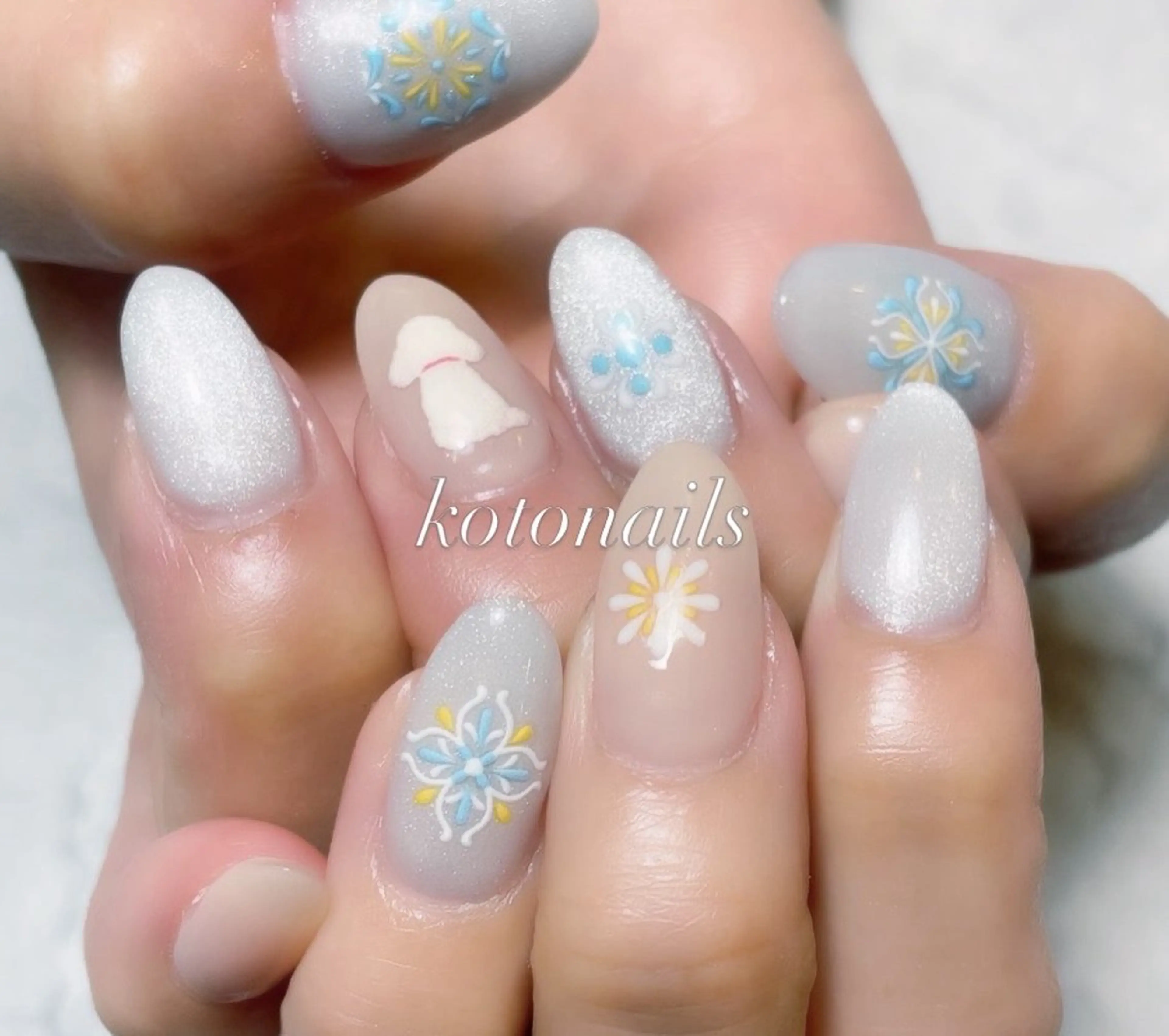 ネイル アートネイル 持ち込み koto nailsのネイルデザイン