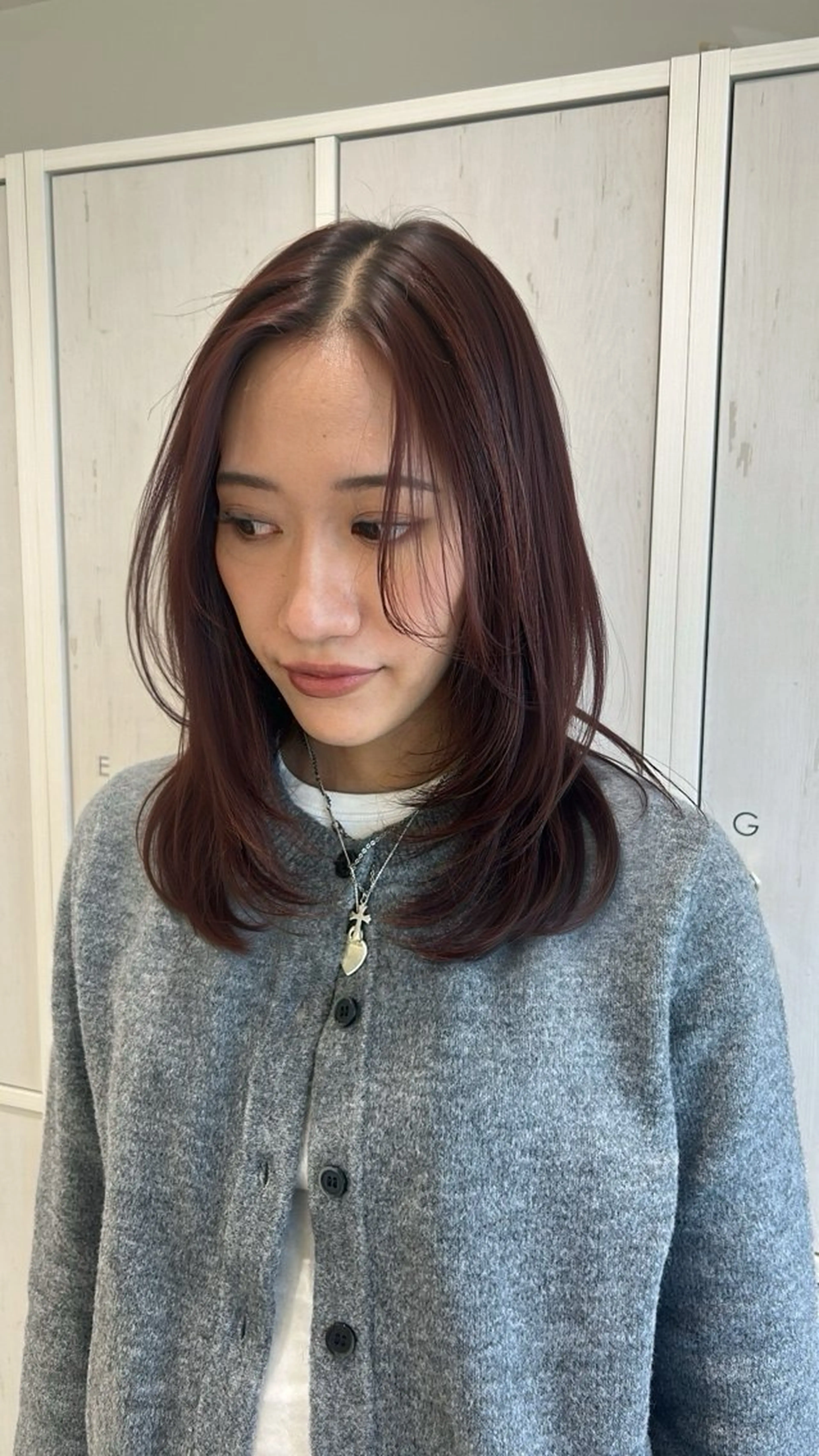 ミディアム カット hana/海外風ヘア /レイヤーカット🪐のヘアスタイル