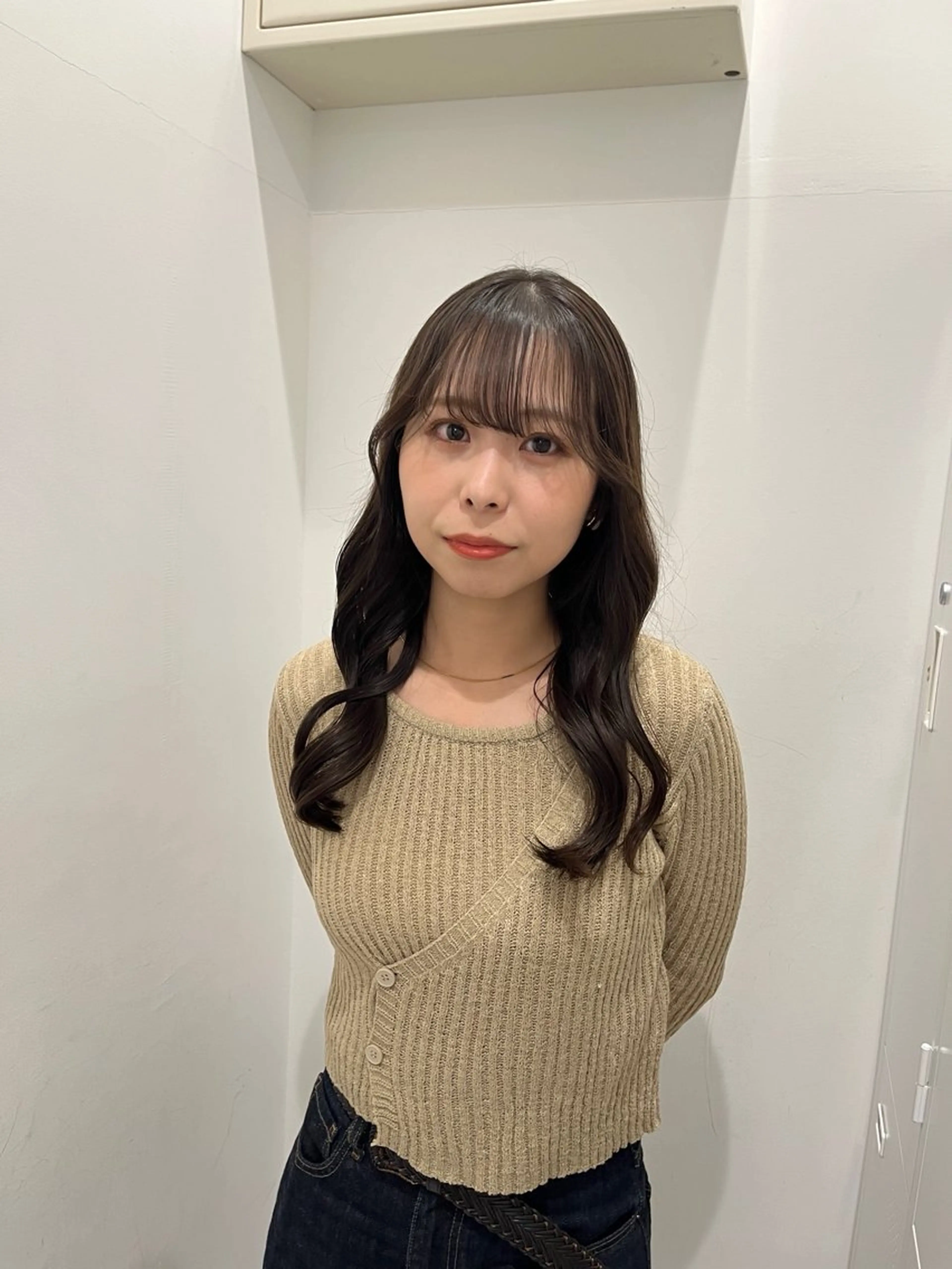 ヘアカラー sena⌇ベージュ⌇ ブリーチなしWカラーのヘアスタイル