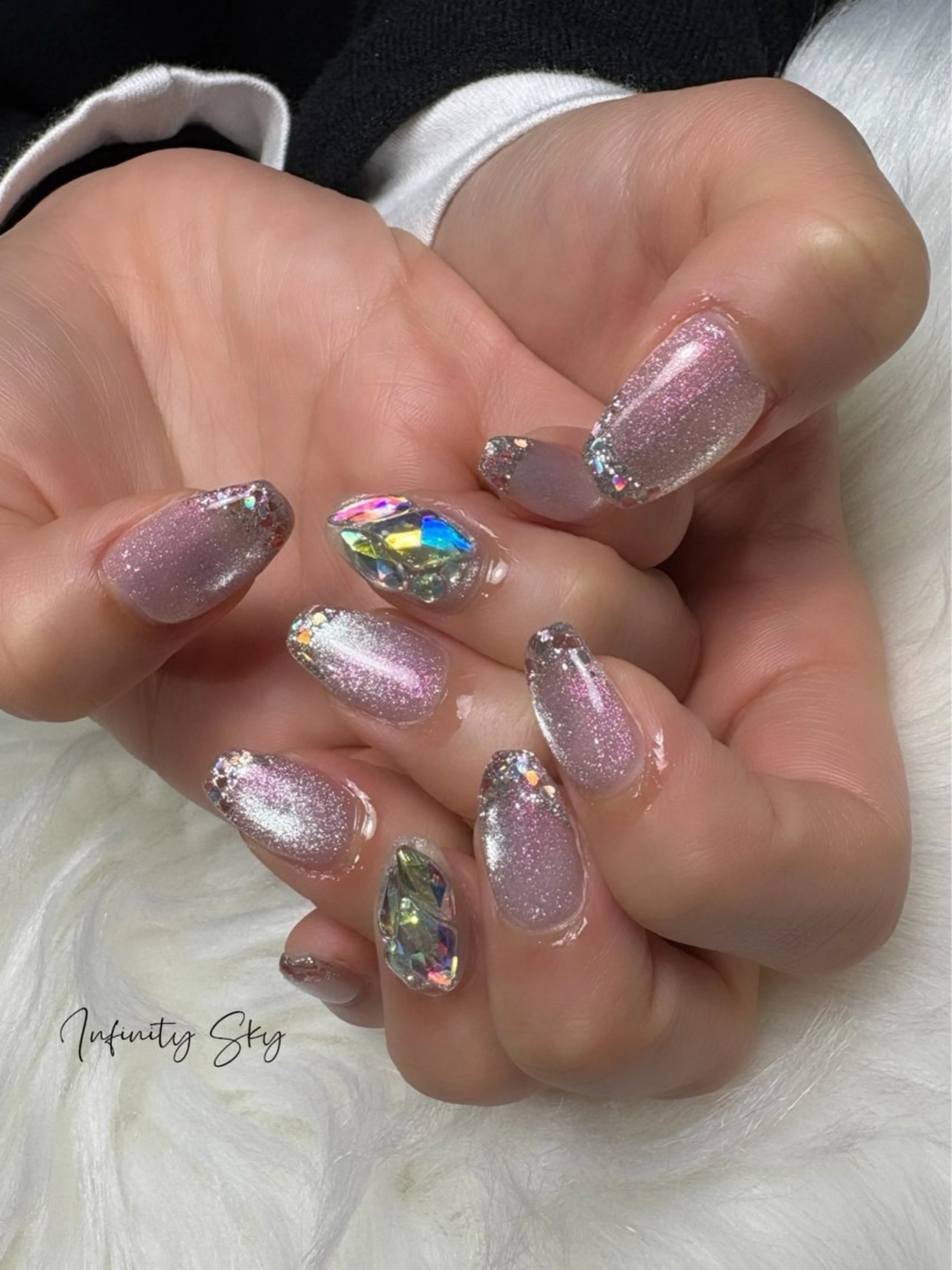 ネイル infinity skyのネイルデザイン