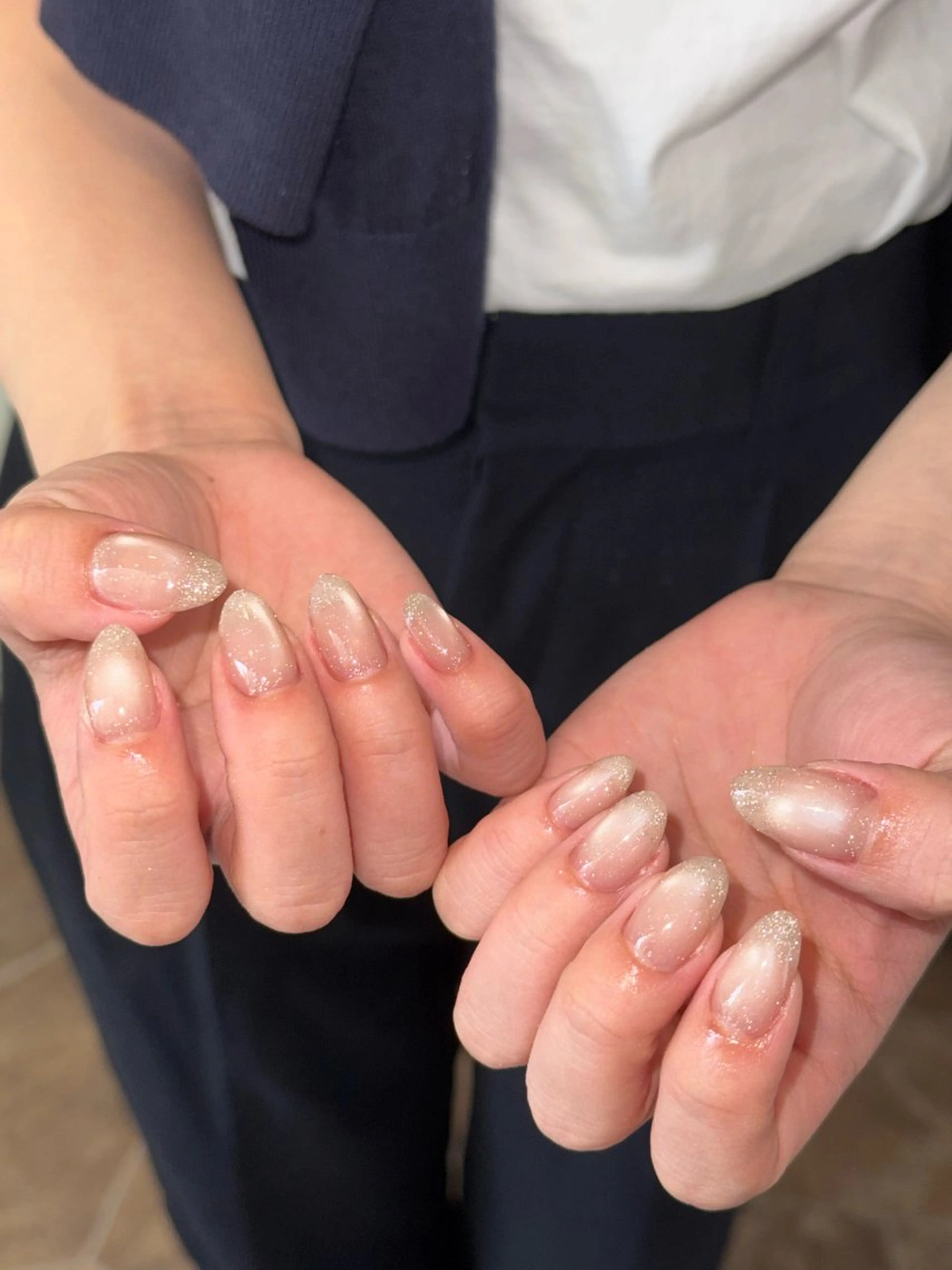 ネイル フラッシュネイル フラッシュマグ マグネットネイル ハンドネイル WOLTOKYO渋谷 yunaのネイルデザイン