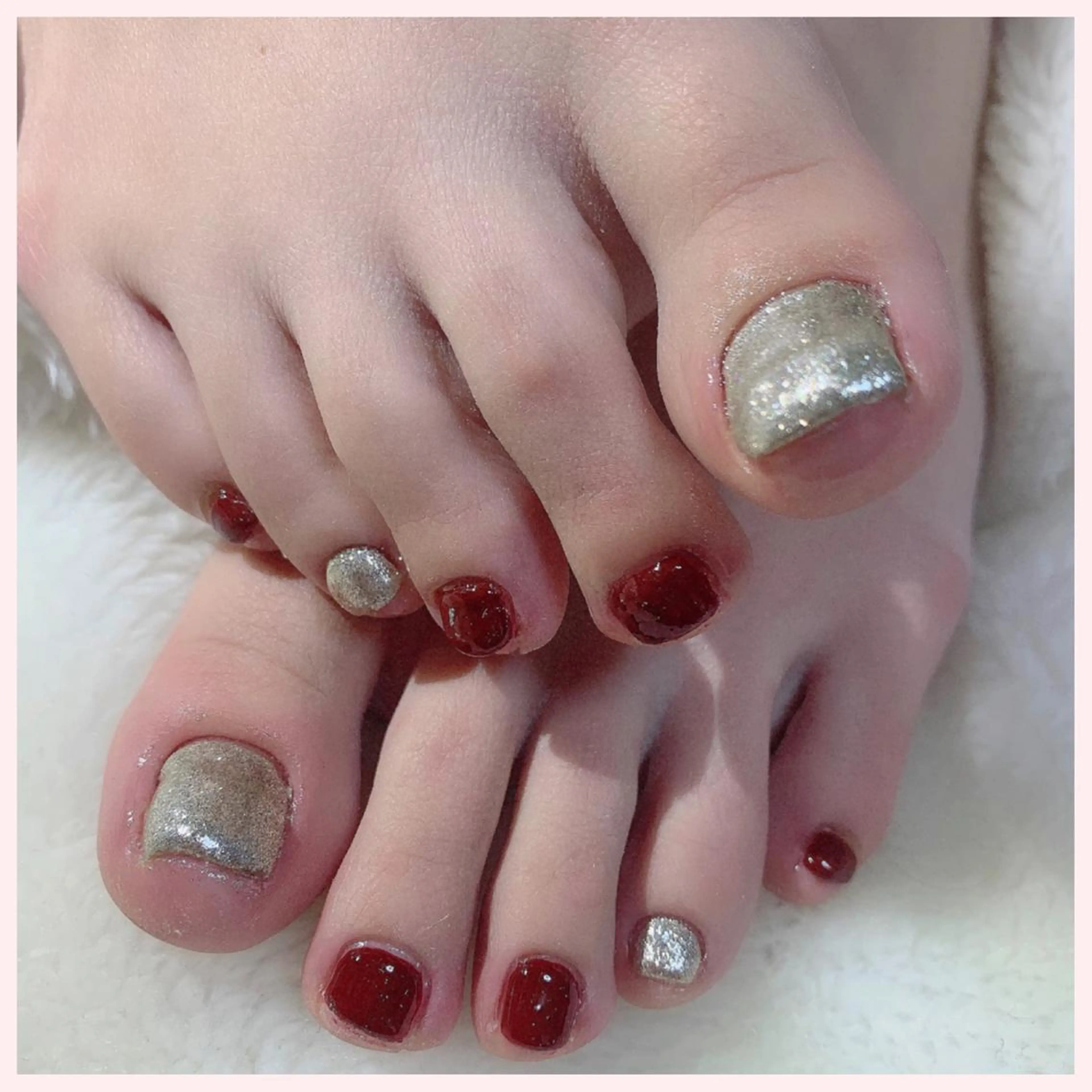 ネイル フットネイル シンプルネイル Ogasawara Tokikaのネイルデザイン