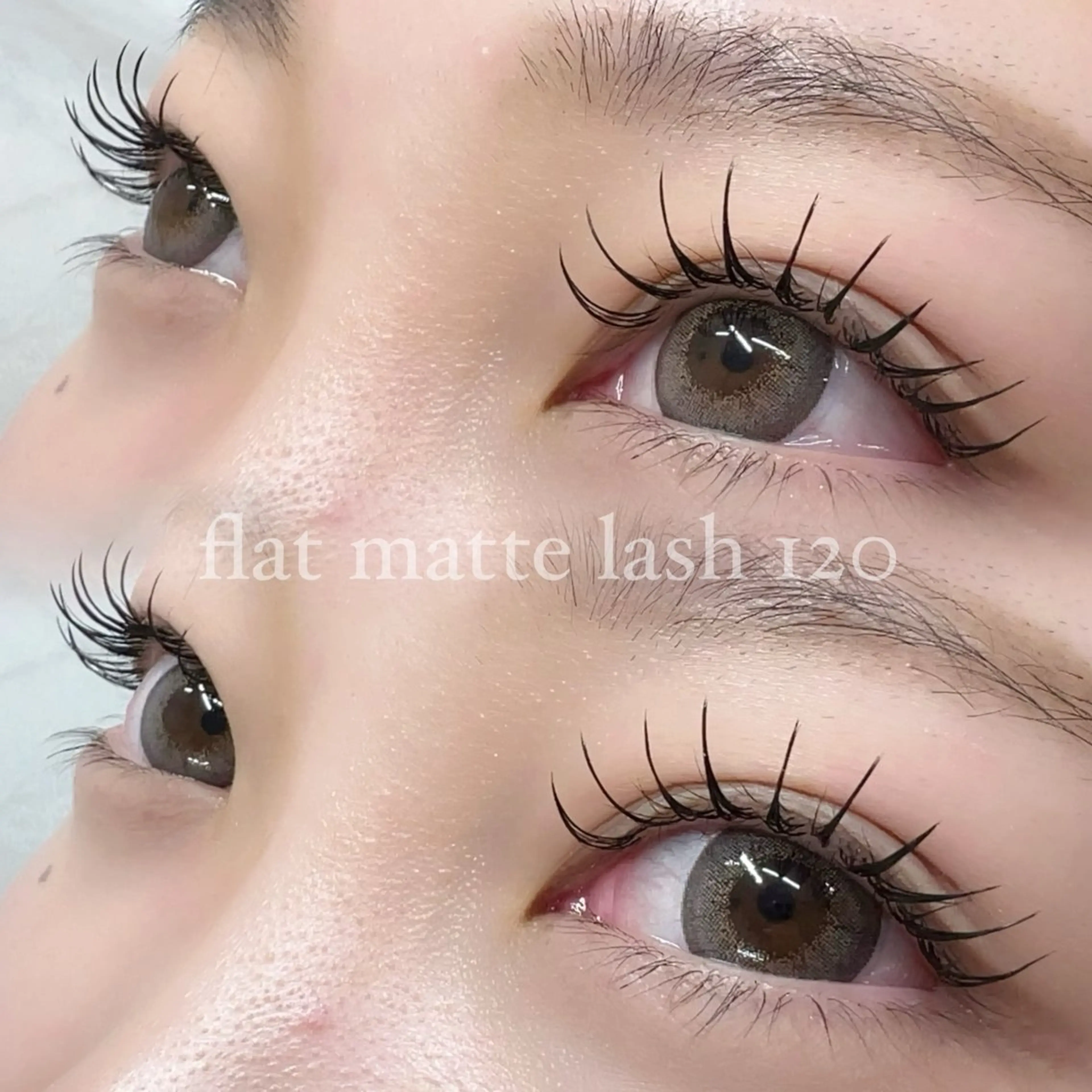 マツエク・マツパ フラットラッシュ マツエク Eyelist Rio ♡のマツエク・マツパデザイン