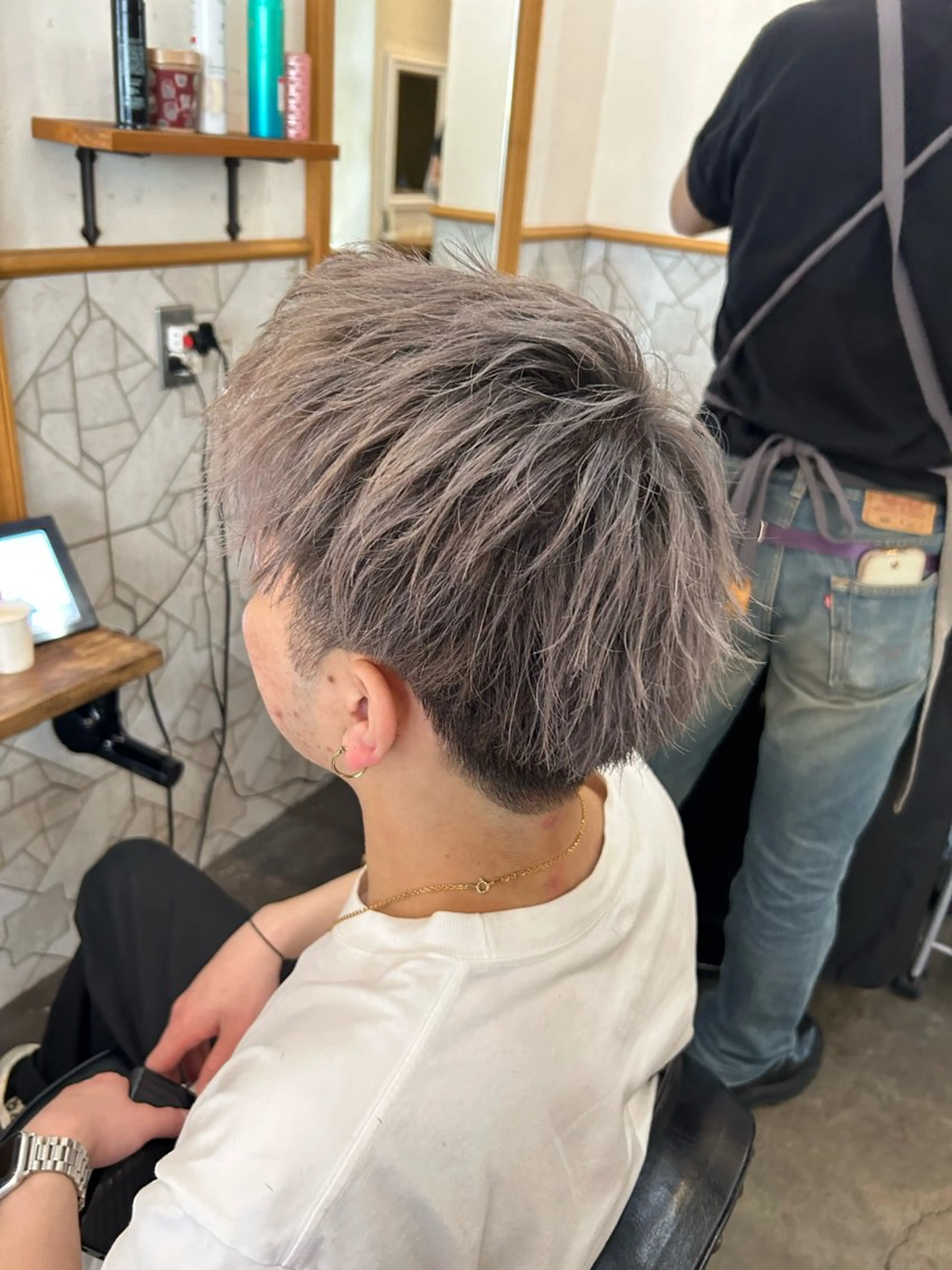 メンズカット＋ダブルカラー✨の写真