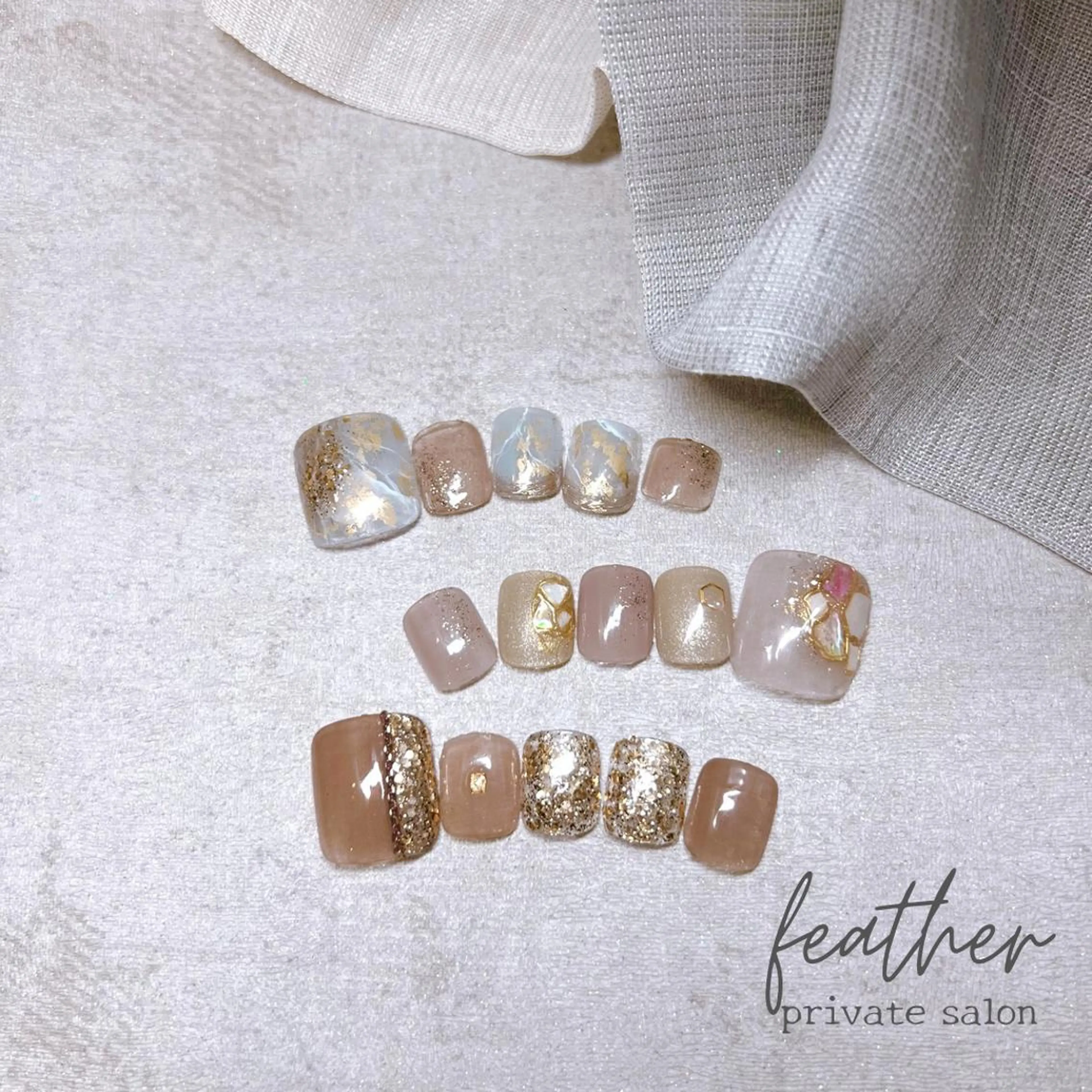 ネイル Feather MAIのマツエク・マツパデザイン