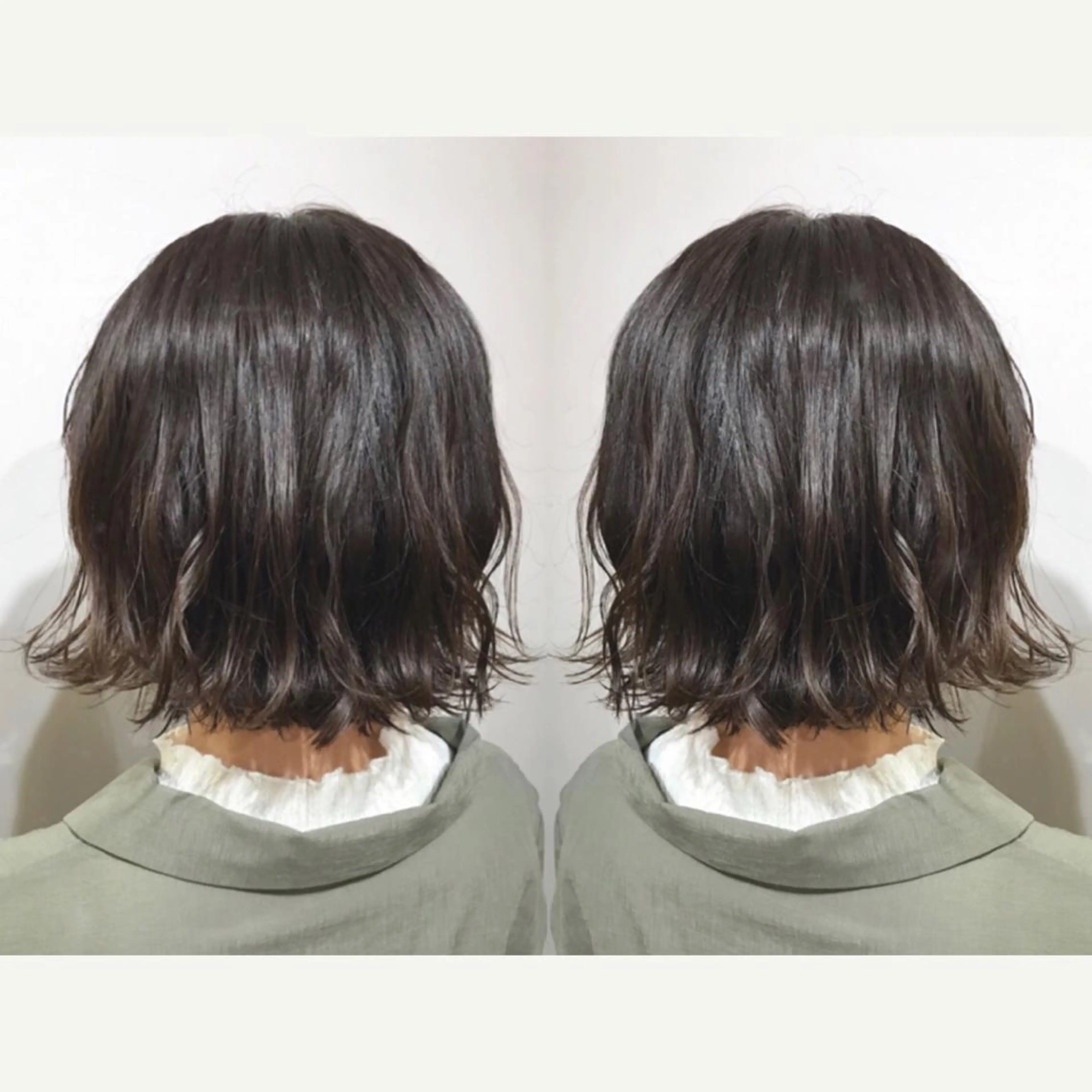 ショート カラー ショートボブ ブラウンカラー モカブラウン ボブ ショートヘア yui .のヘアスタイル