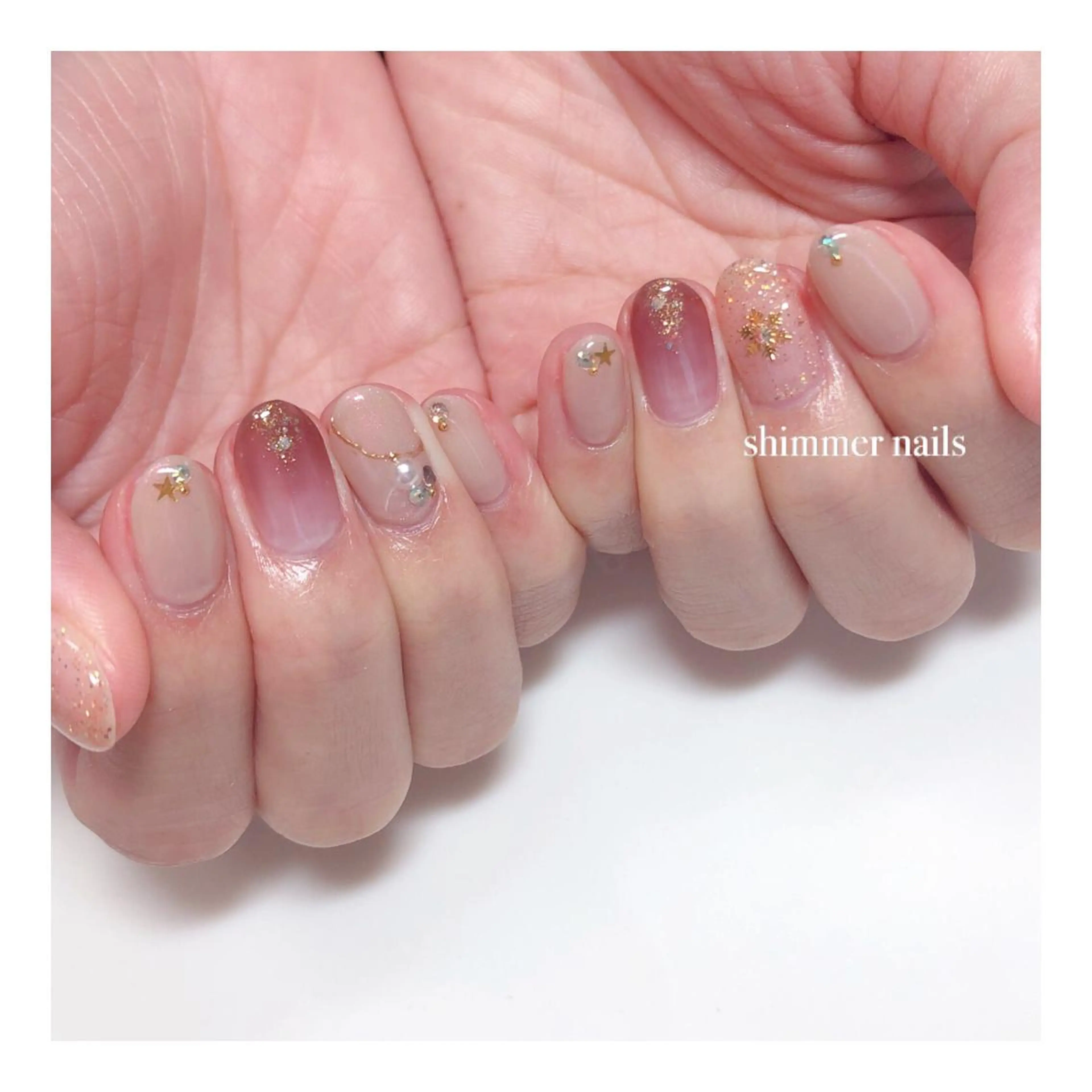 ネイル shimmer nailsのネイルデザイン