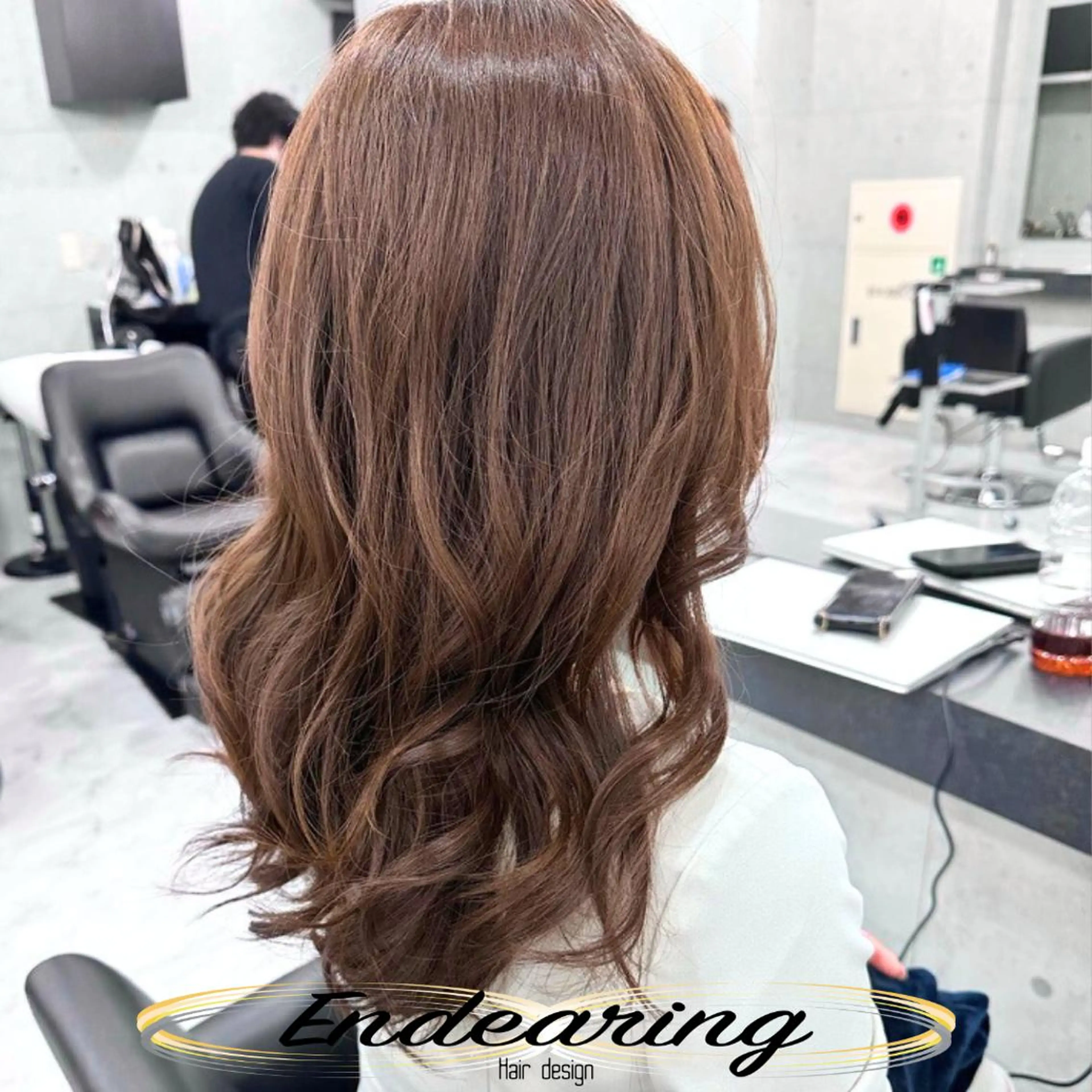 カラー アッシュ ベージュカラー 透明感カラー カット ヘアカラー 柳田 怜那/銀座 Endearingのヘアスタイル