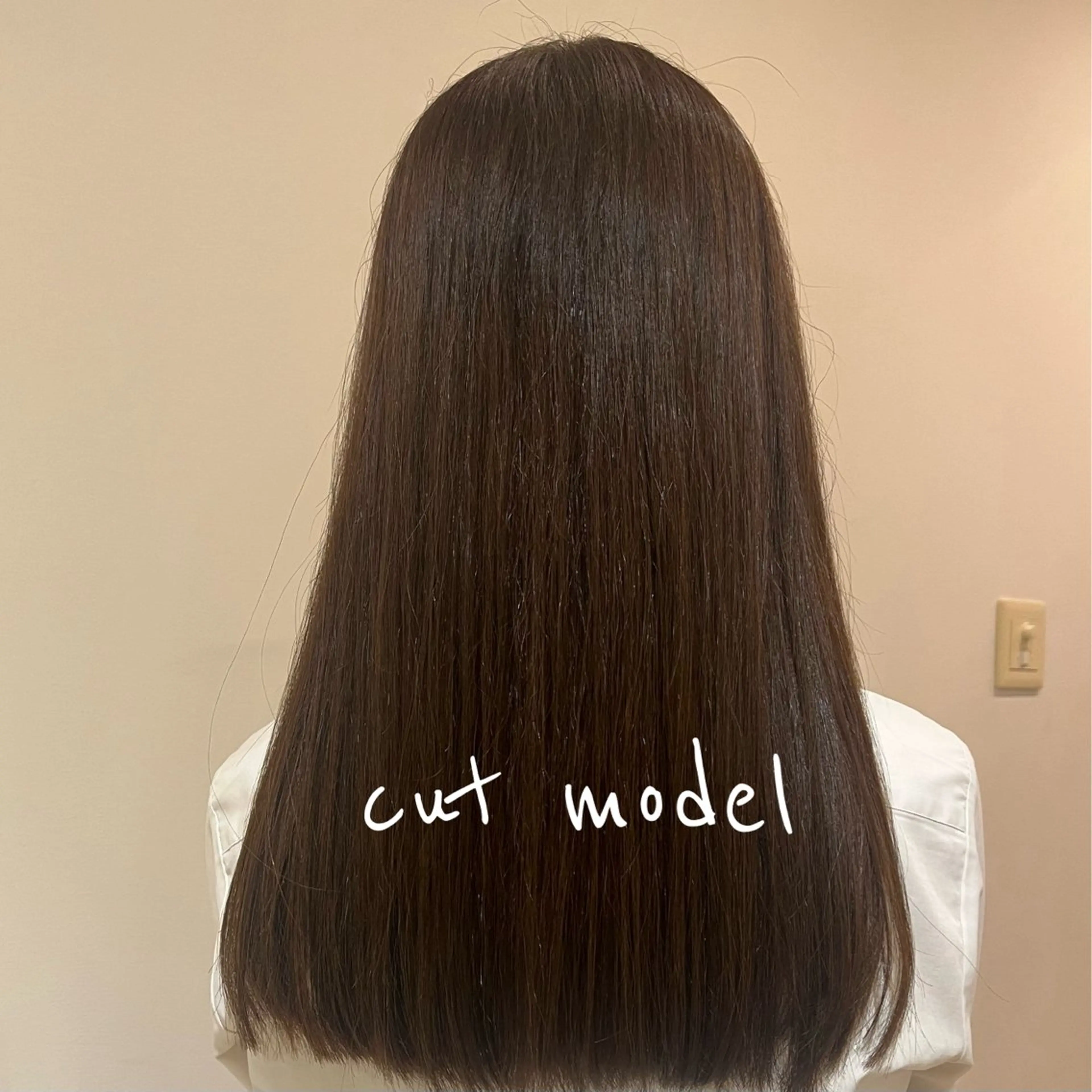 ロング ★韓国トレンドカット ★むなかたももかのヘアスタイル