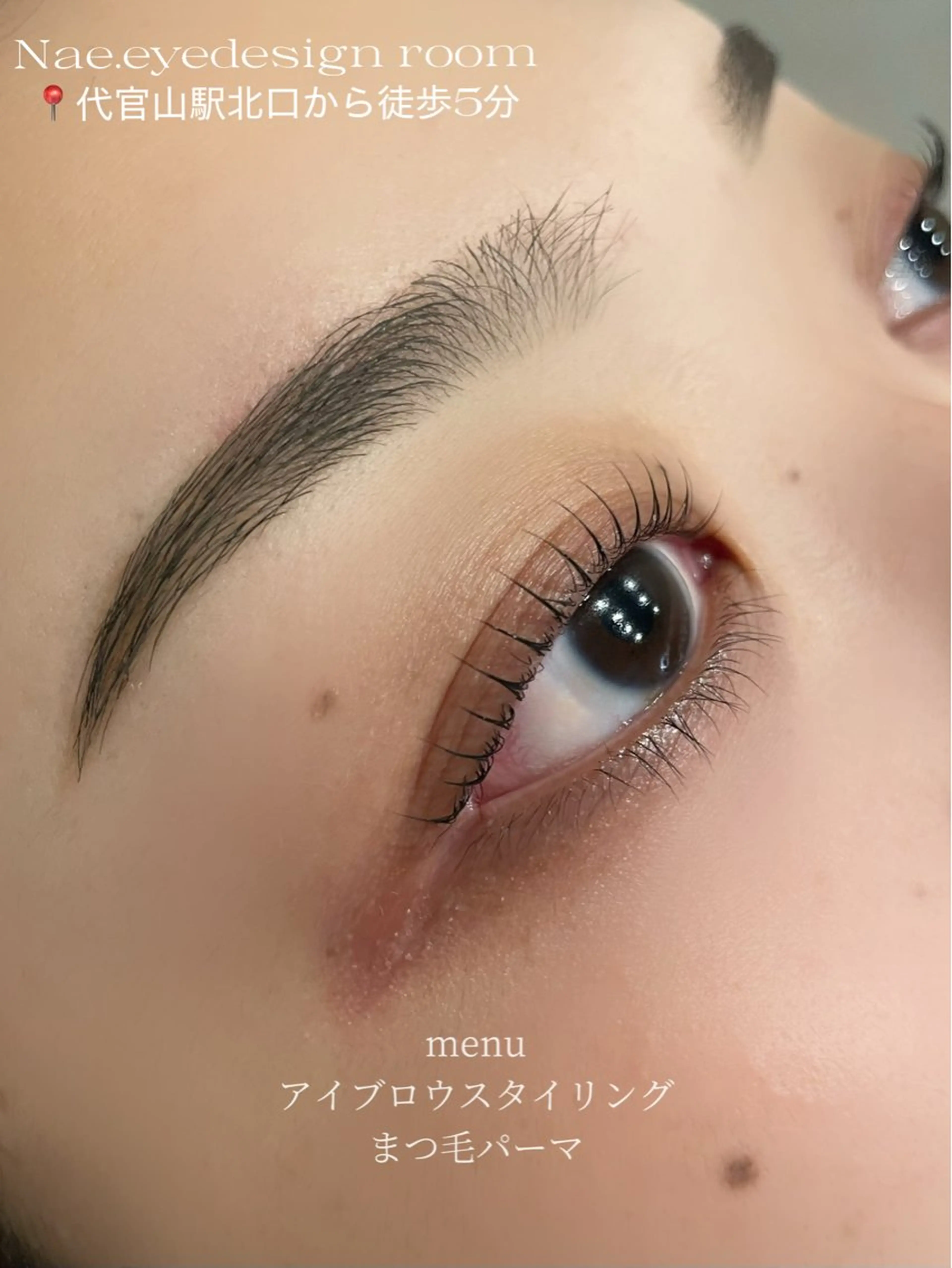 マツエク・マツパ 一重×まつ毛パーマ 眉毛/まつ毛/代官山 アイサロン🌻NAEのマツエク・マツパデザイン