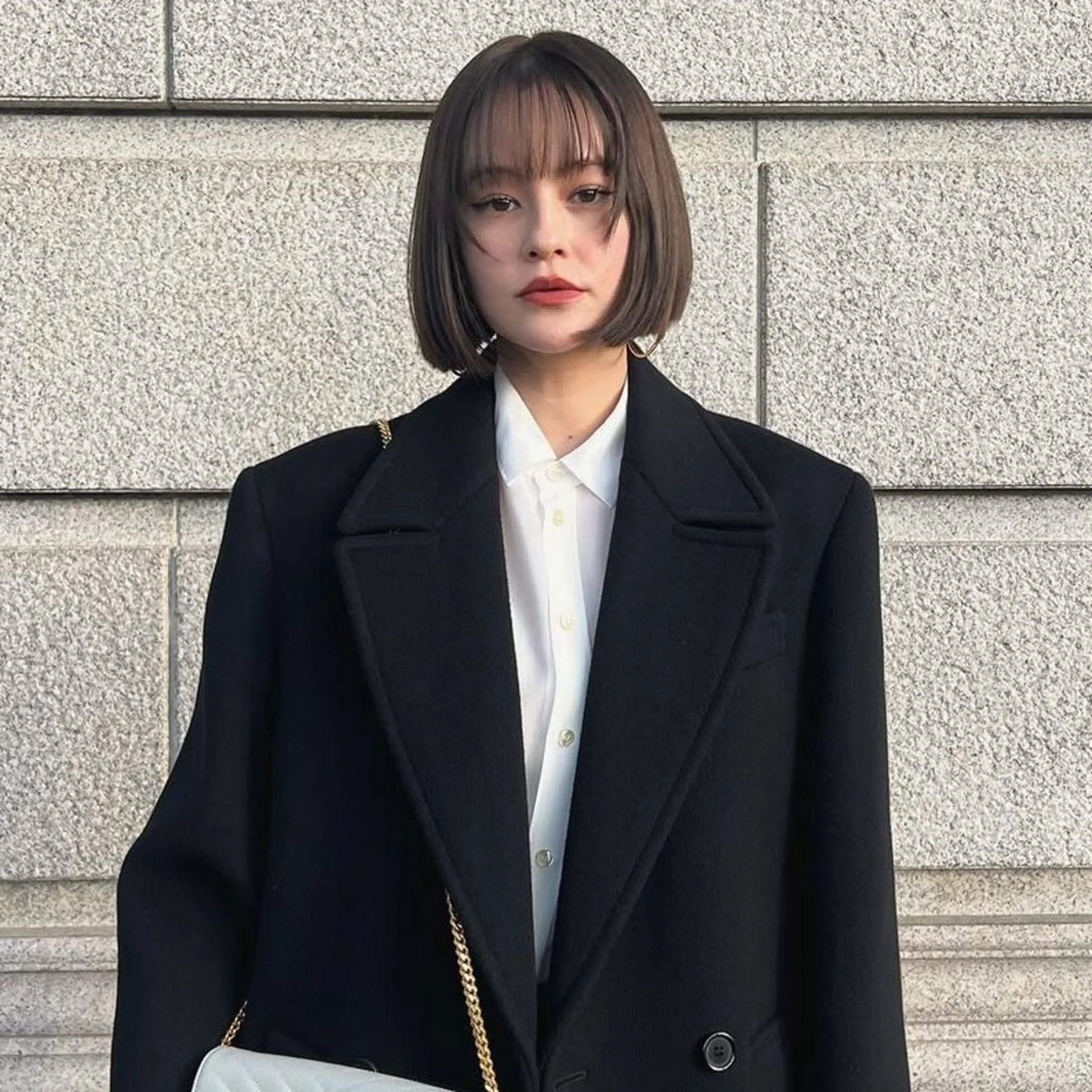 ショート カラー ブリーチ ケアブリーチ 透明感カラー ダブルカラー ブリーチなしカラー nonoka オリーブ/レイヤーのヘアスタイル