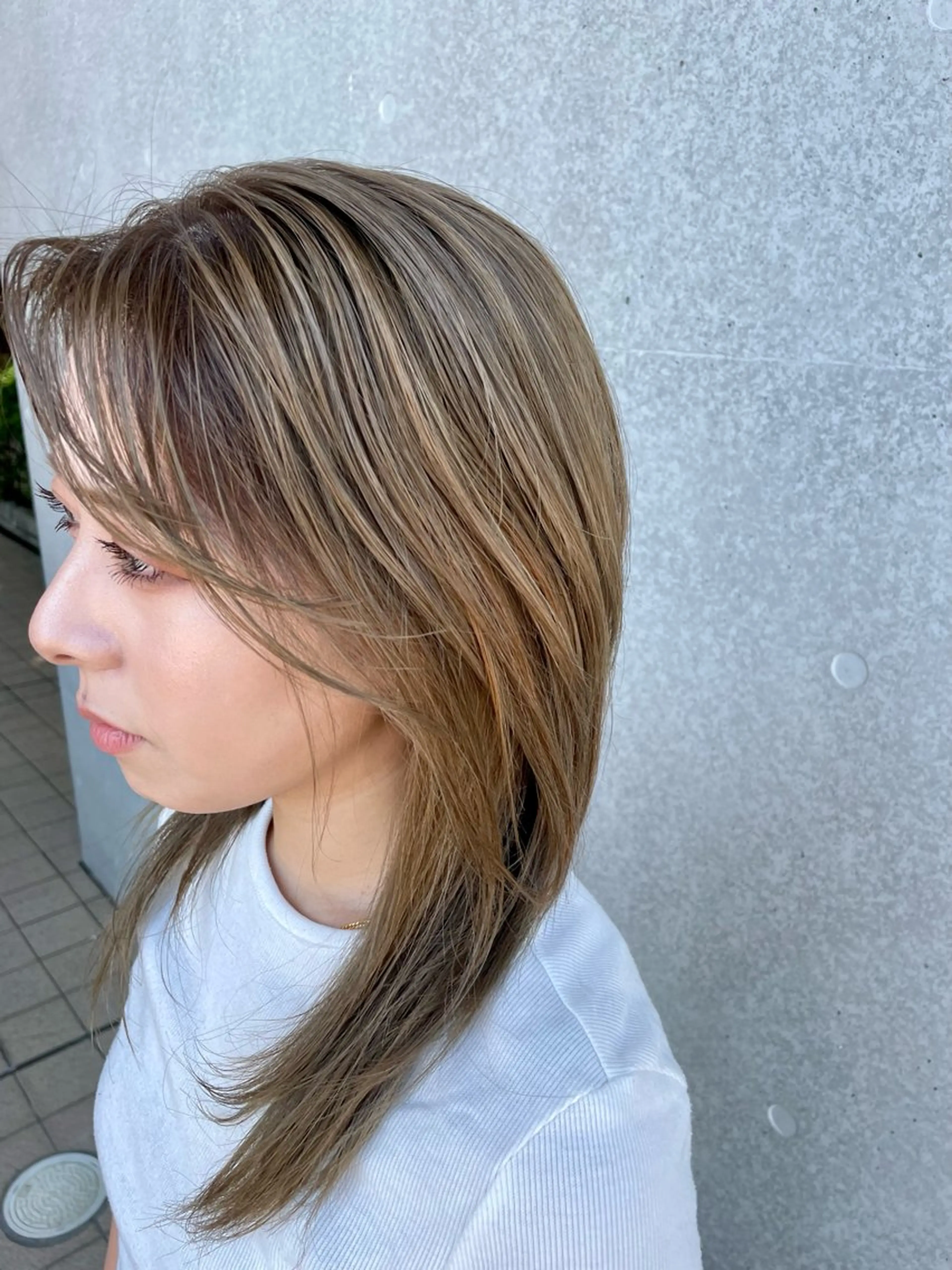 ミディアム 坂本 勇将のヘアスタイル