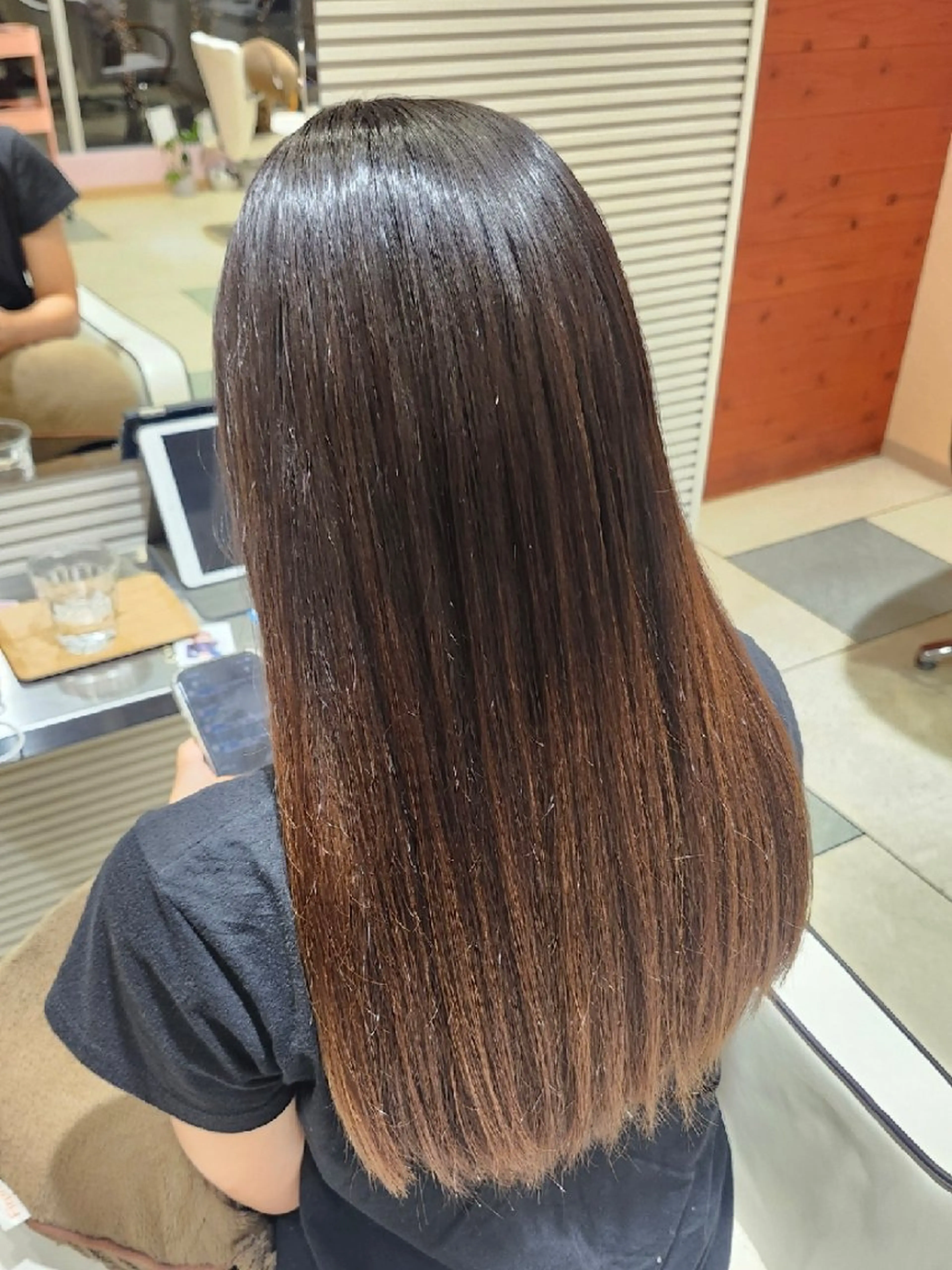 ロング 暖色カラー/髪質改善 /メンズ🧡莉南のヘアスタイル