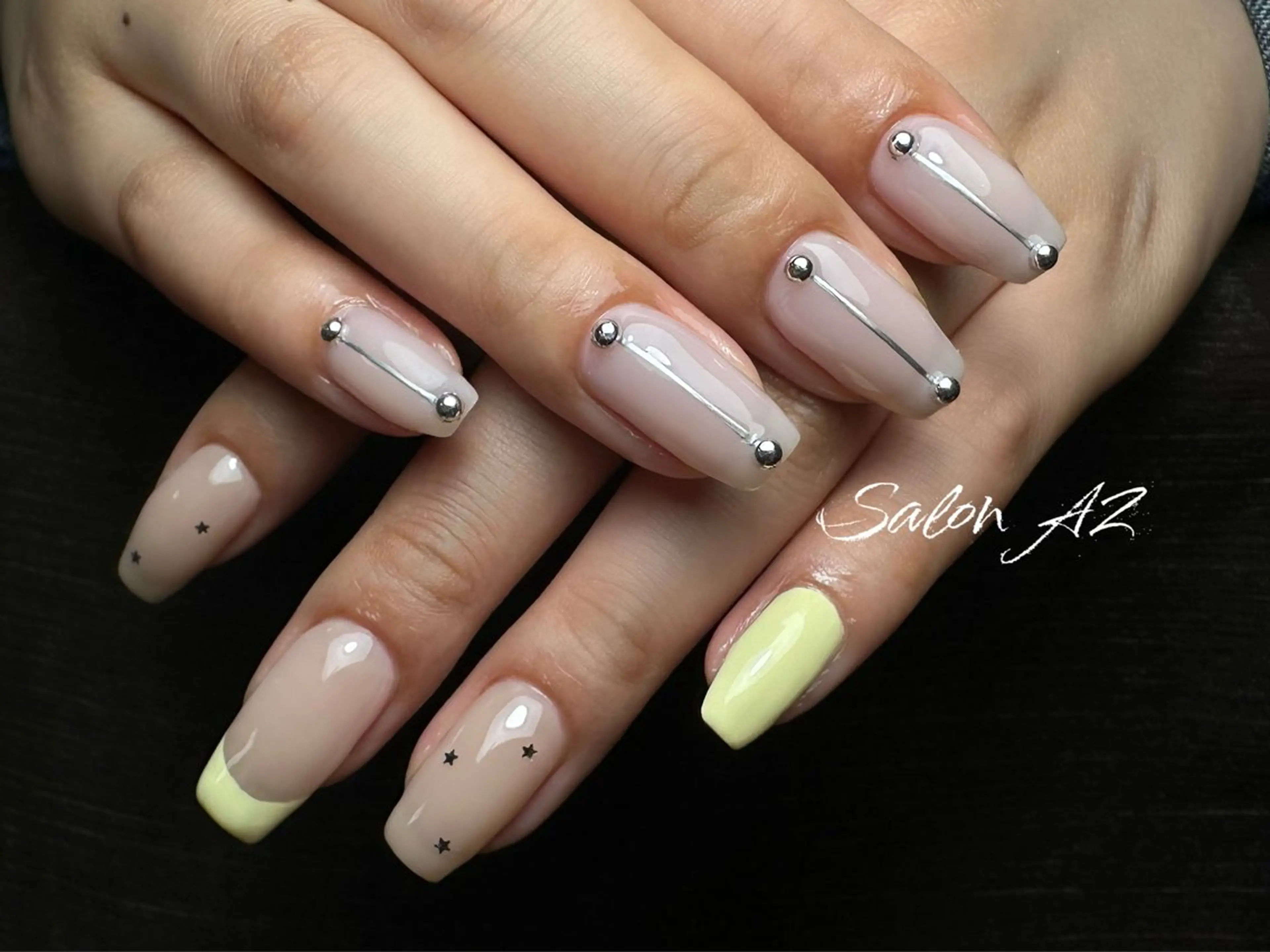 ネイル オフィスネイル ハンドネイル salon AZのネイルデザイン