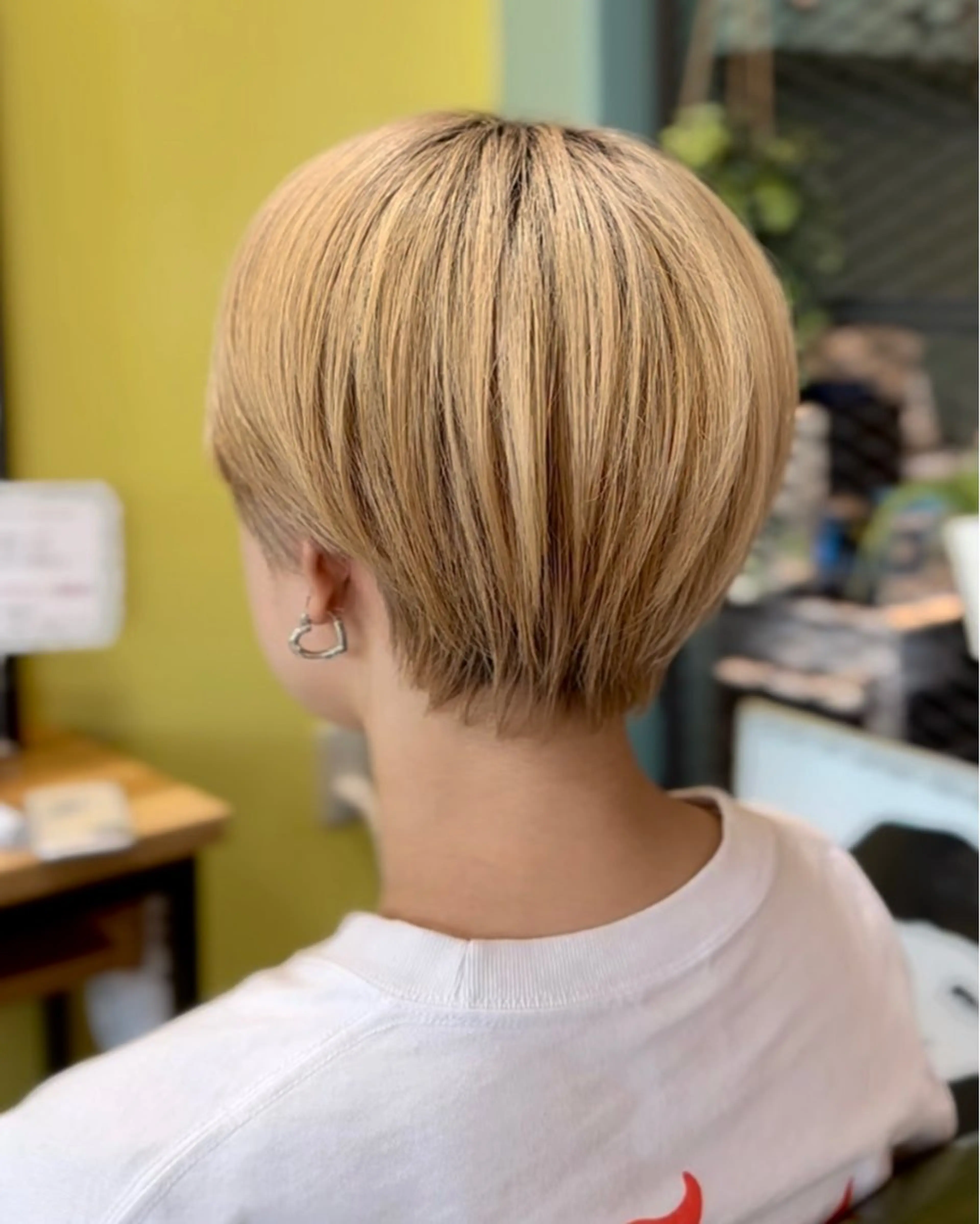 ショート はまだ かんたのヘアスタイル