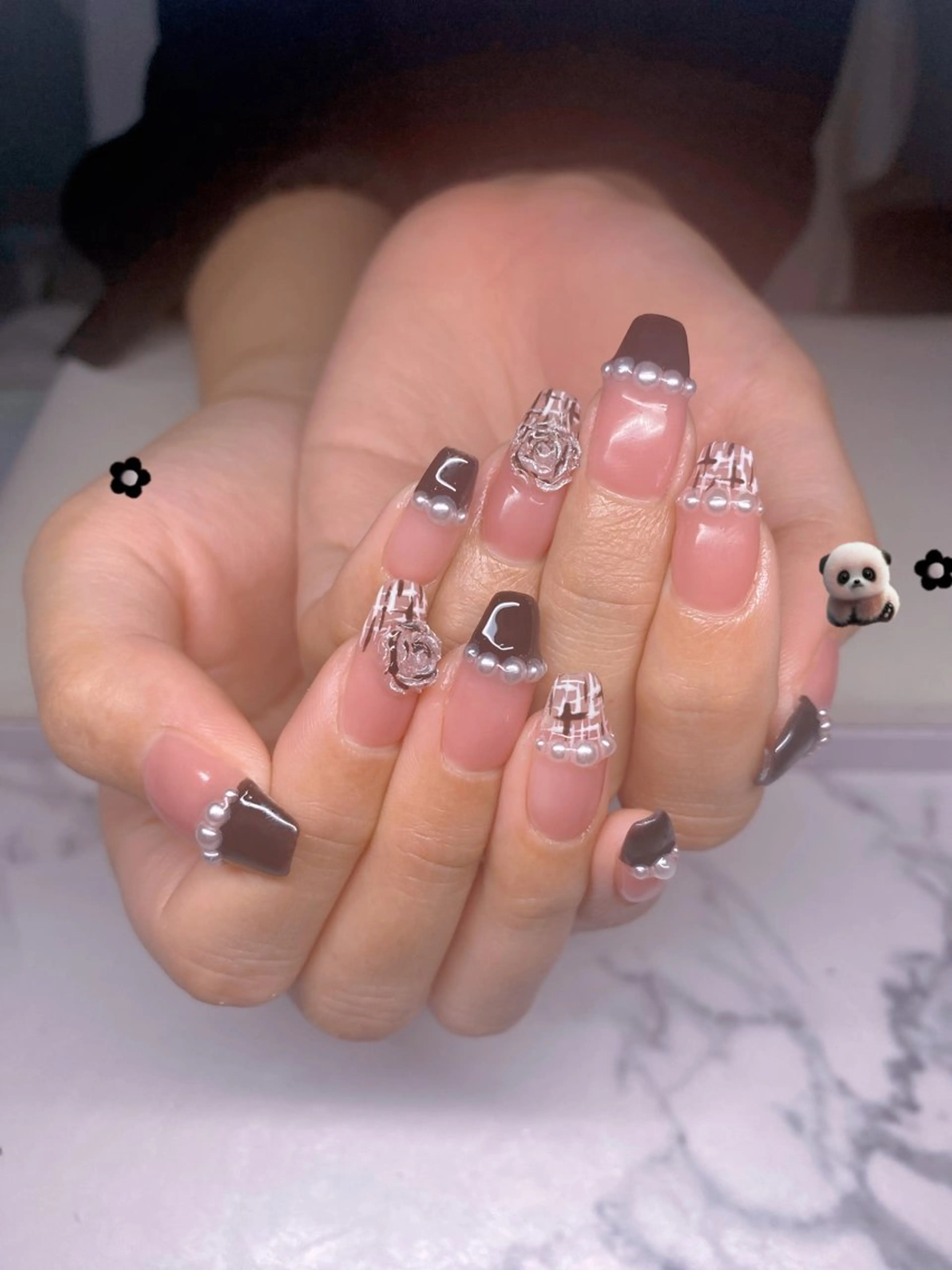 ネイル 長さ出し ネイルチップ Hi Beauty 渋谷(ネイル、ハイパーナイフ6、脂肪れいきゃく、マッサージ＆エステサロン)所属・Hi beauty 渋谷のネイルデザイン