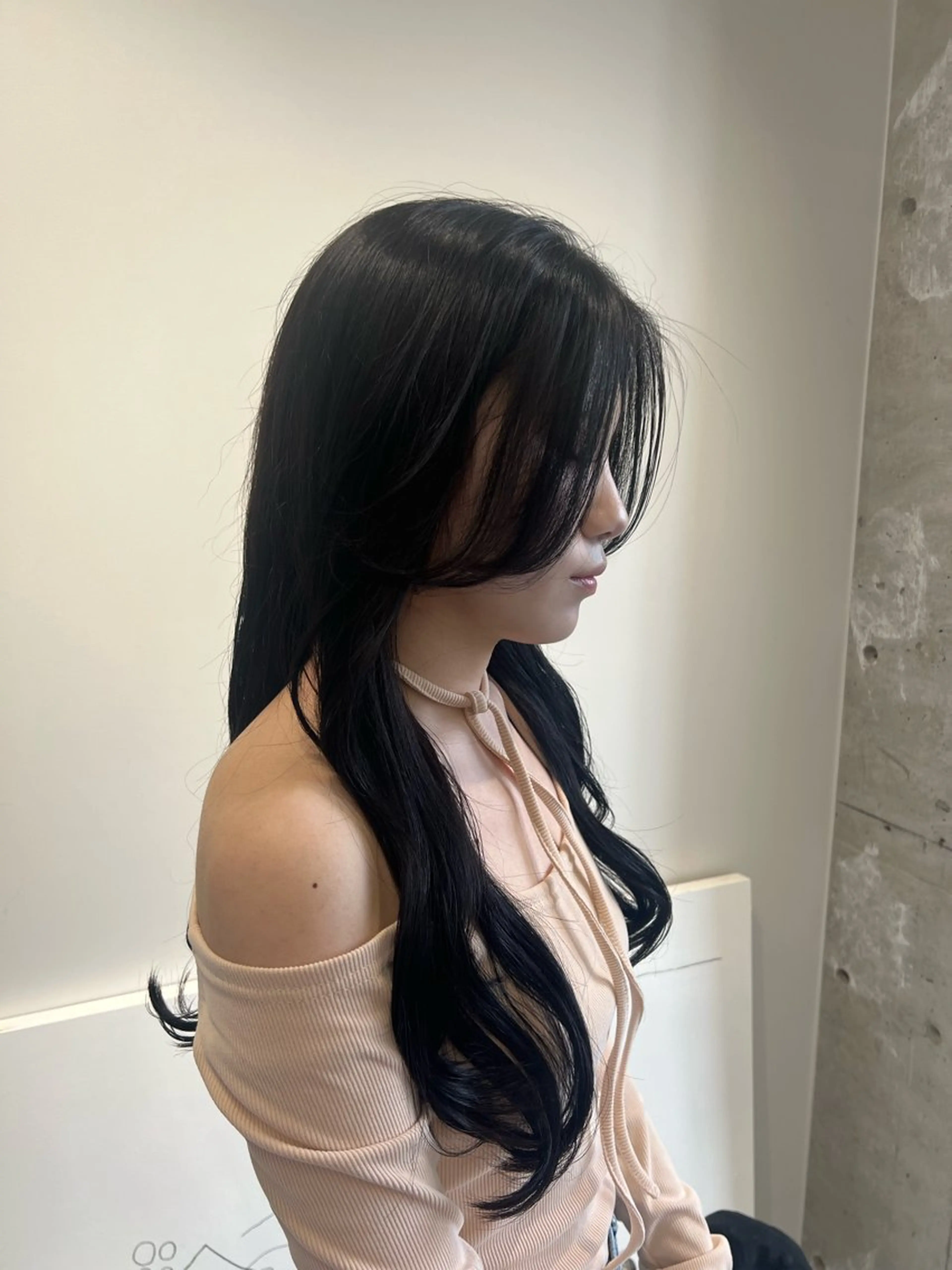 ロング カラー カット ヘアカラー トリートメント 【NEWI】韓国ヘア 🇰🇷Honokaのヘアスタイル