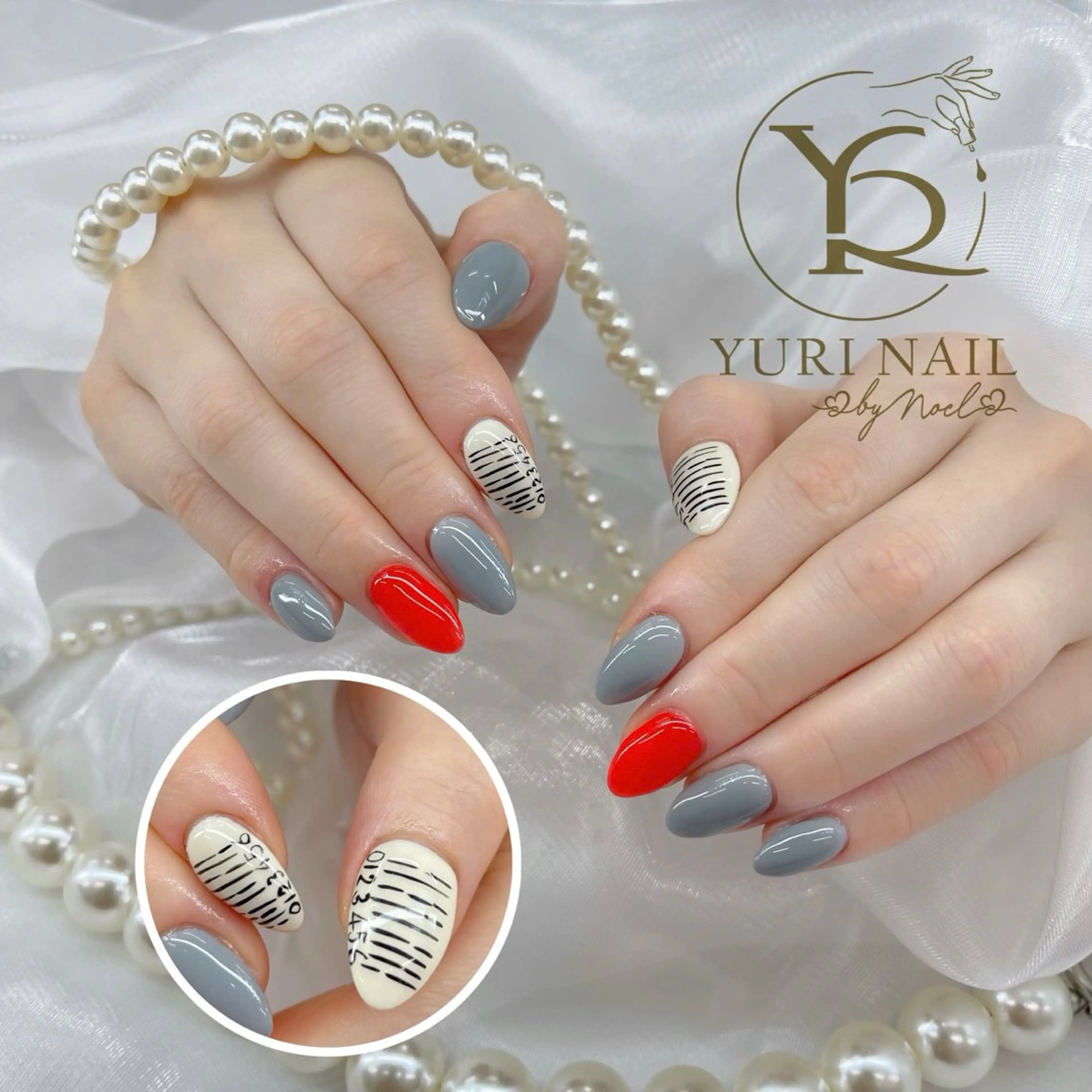 ネイル チークネイル フットネイル フレンチネイル グラデーション キラキラネイル ハンドネイル フットネイル ハンドケア YURI Nail Funabashiのネイルデザイン