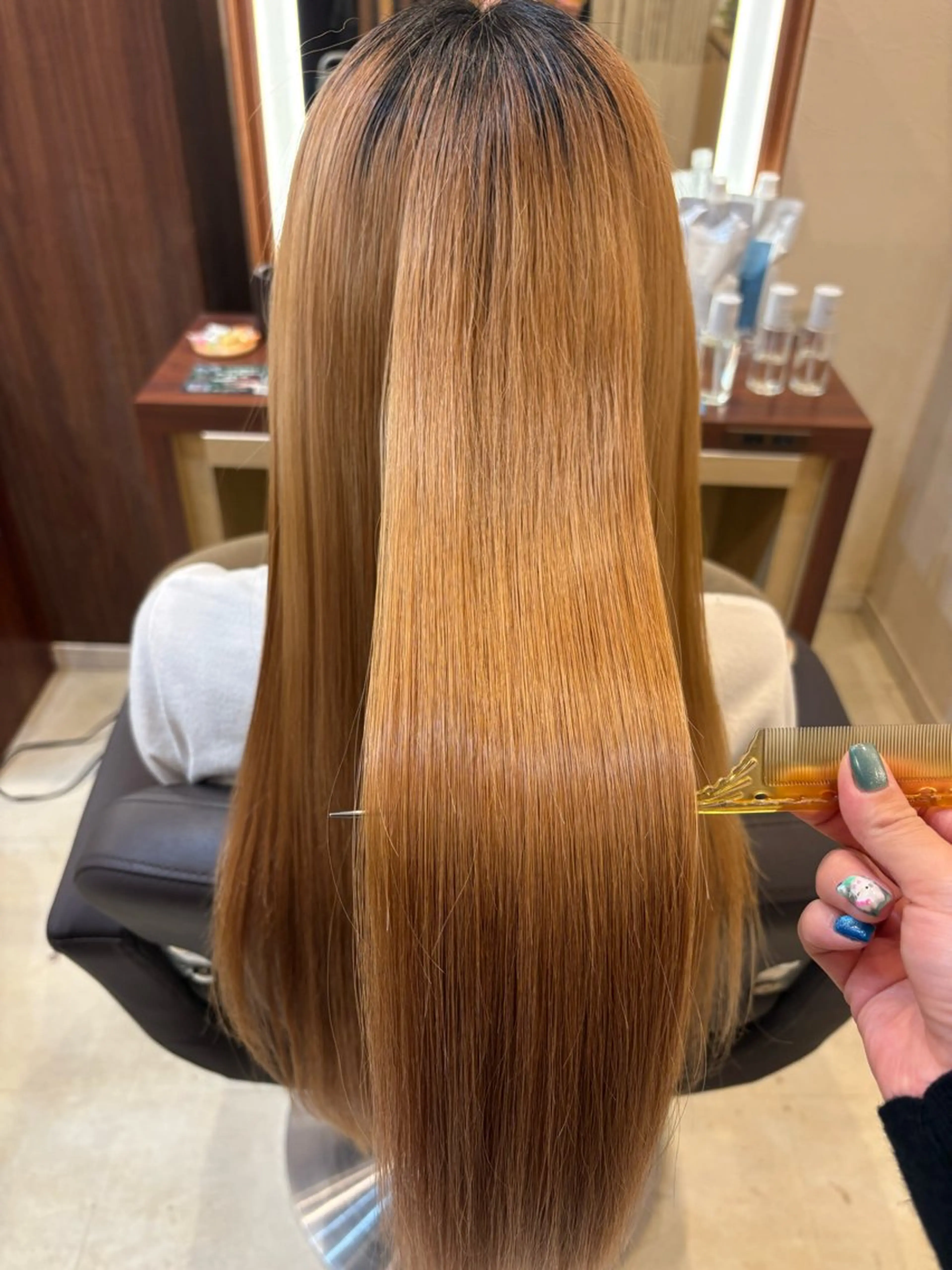 ロング 𝐓𝐄𝐑𝐀𝐈 𝐇𝐀𝐍𝐎𝐍のヘアスタイル