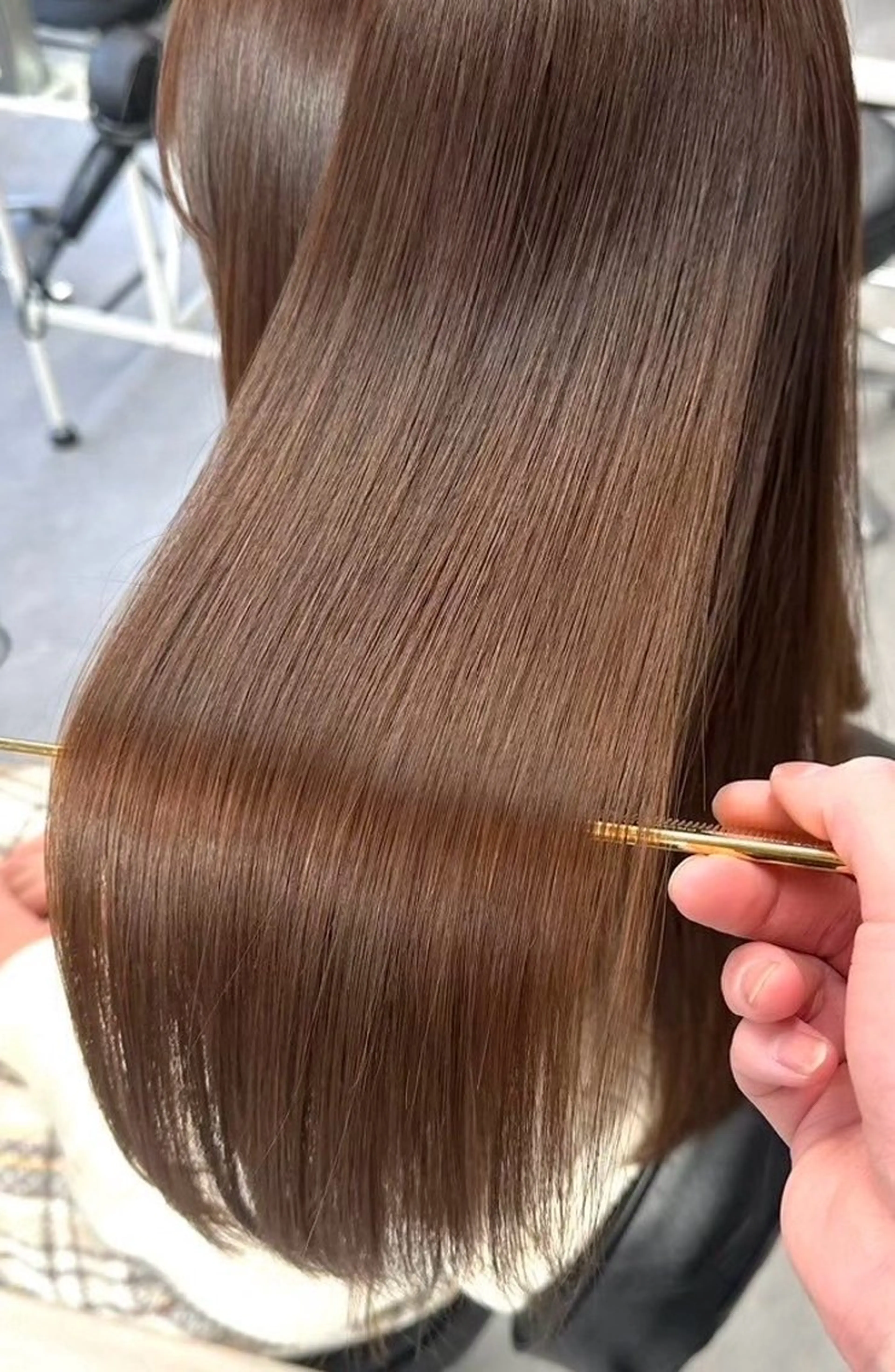 ロング トリートメント 似合わせカット/ 個性派🩶LANAのヘアスタイル