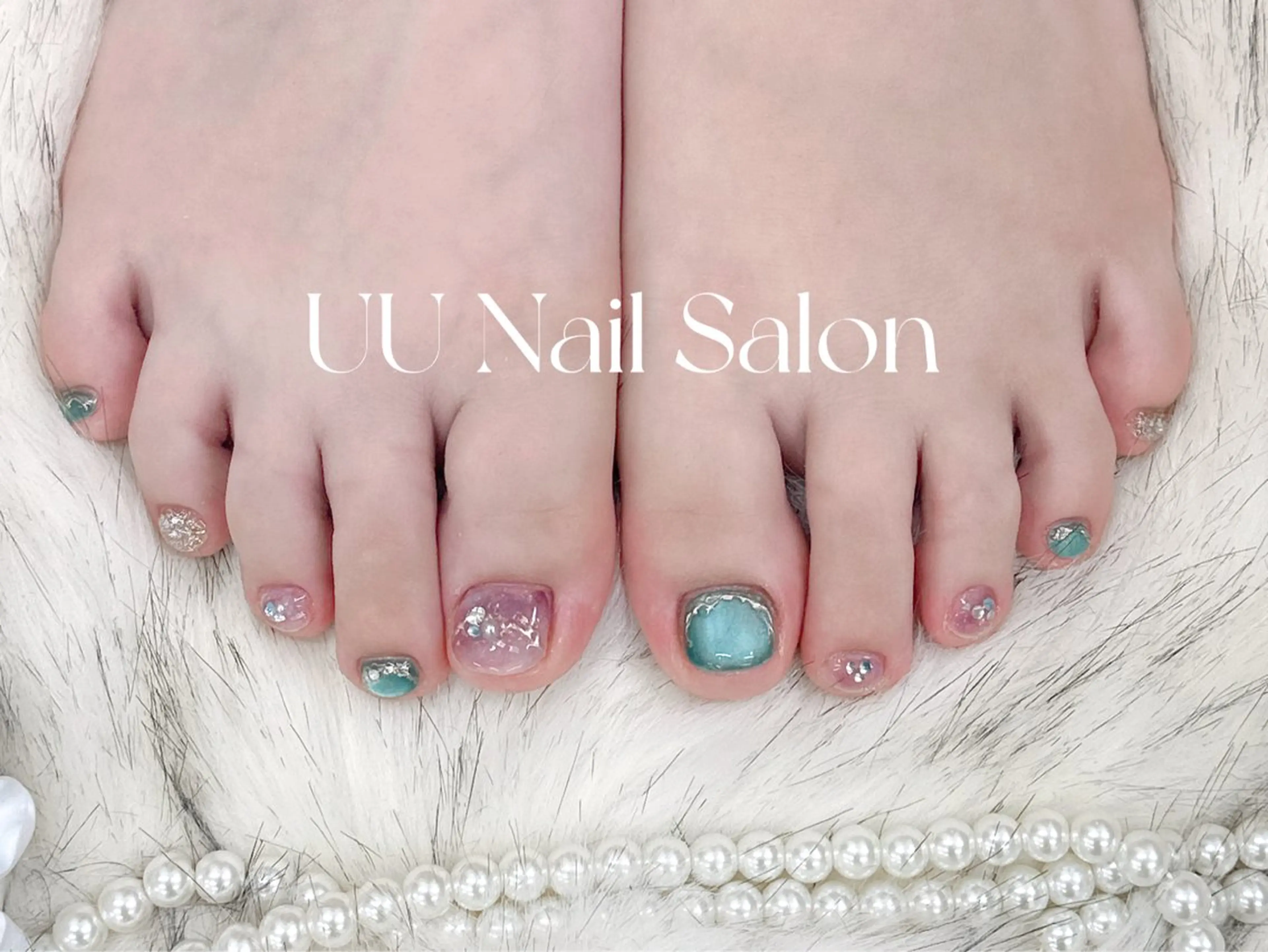 ネイル フットネイル UU Nail Salon 西川口のネイルデザイン