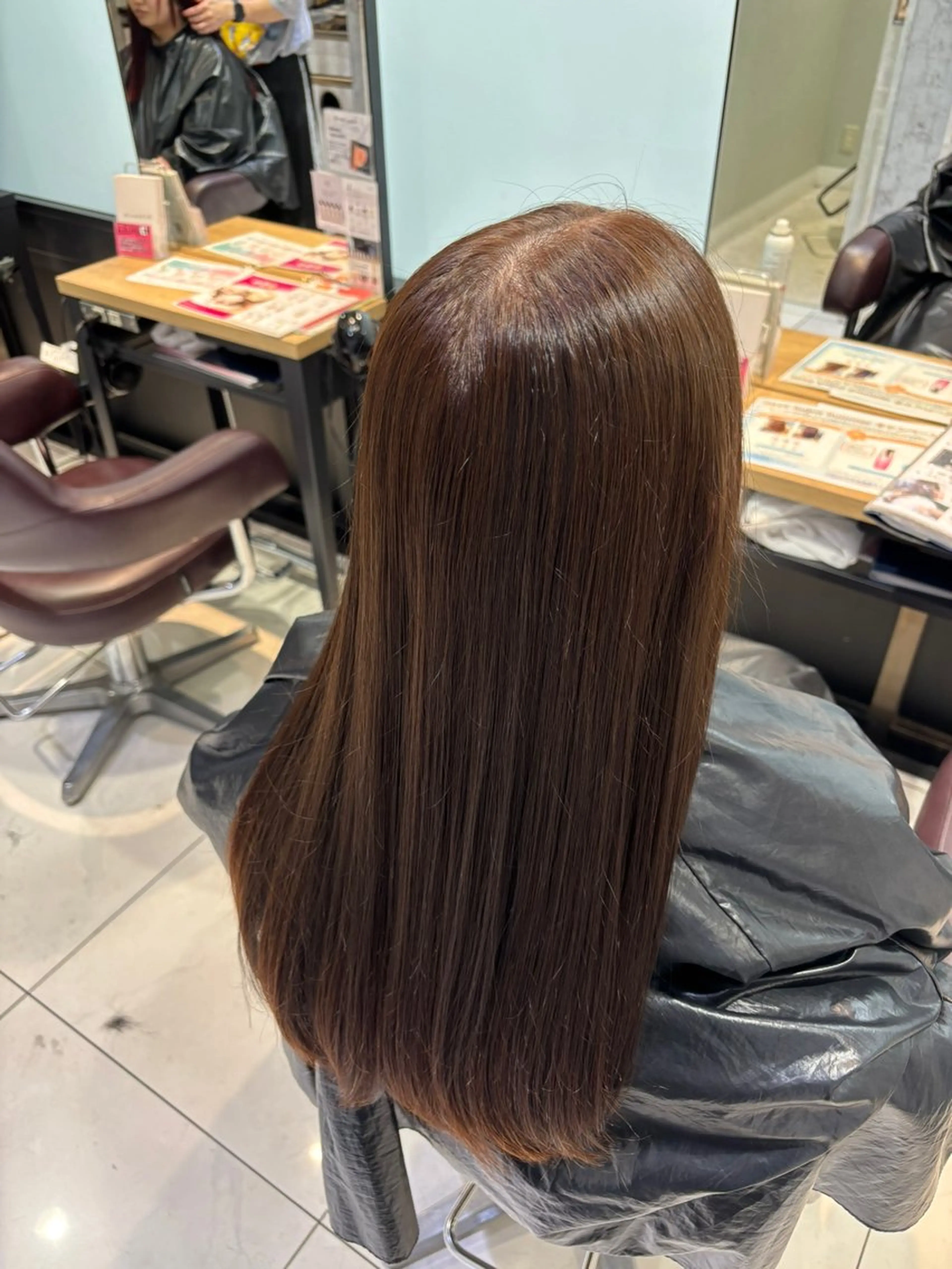 ロング カラー ヘアカラー 韓国髪質改善艶カラー /レイヤー/miyuのヘアスタイル