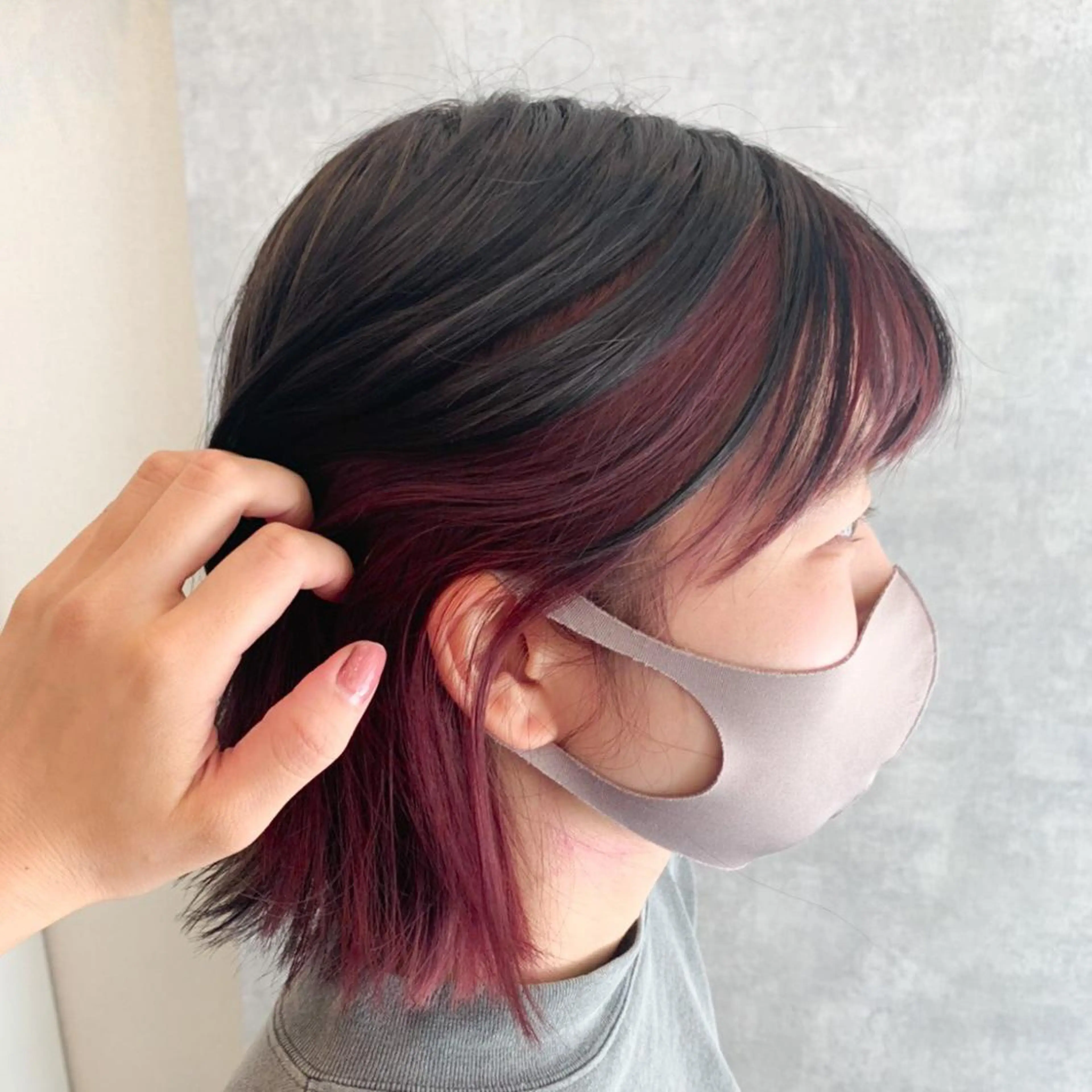 ミディアム ヘアカラー トリートメント 艶髪/ハイトーン Sherryのヘアスタイル