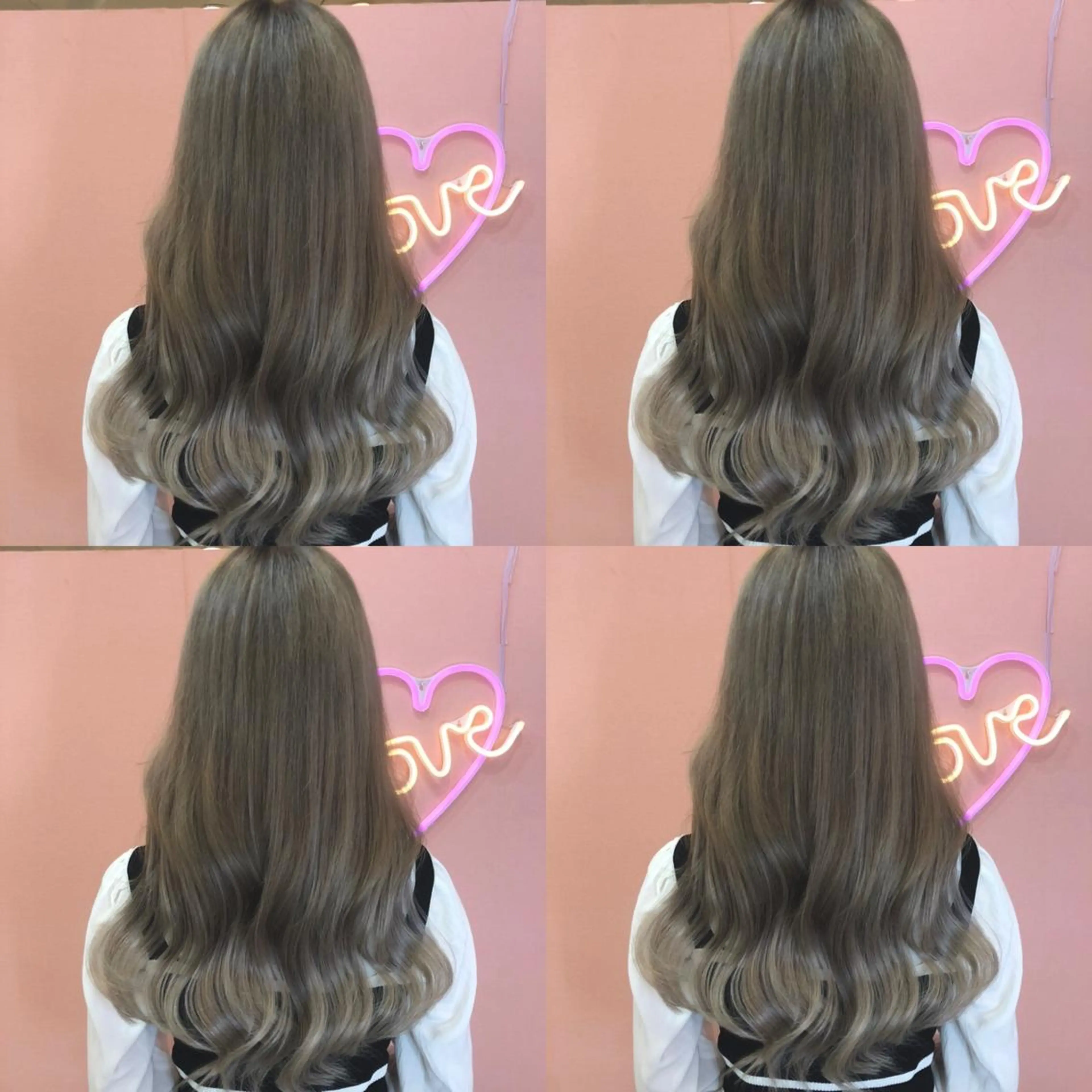 ロング カラー ベージュカラー ブリーチ 🌷MAYU 🌷のヘアスタイル