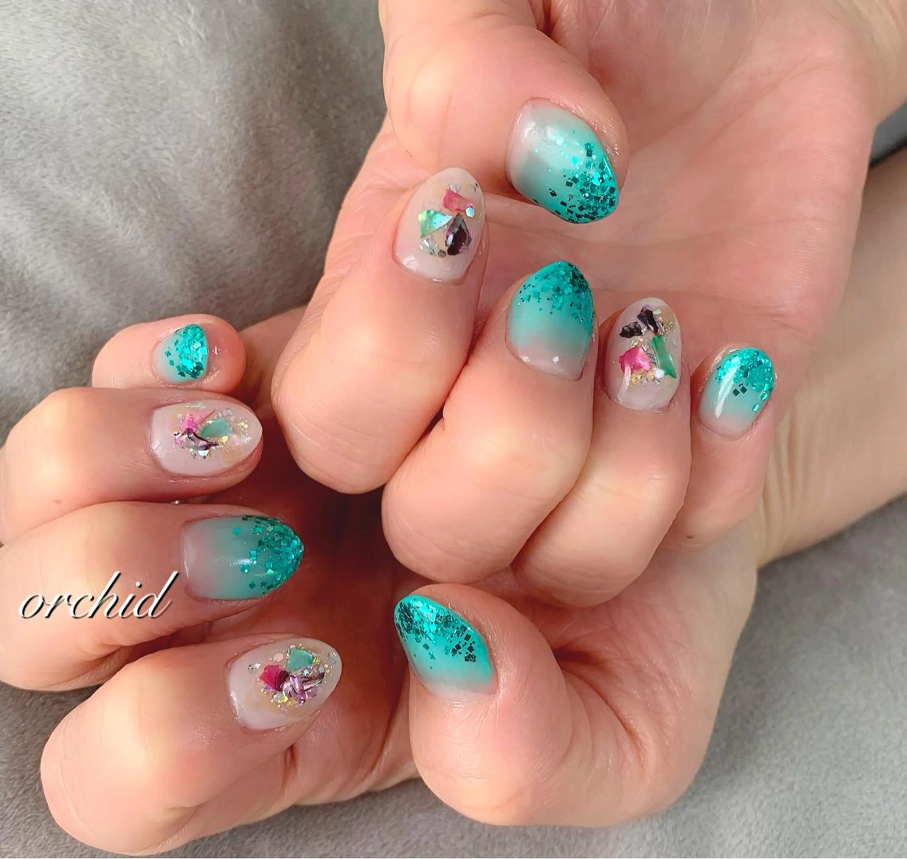 ネイル orchid ♡オーキッドのネイルデザイン