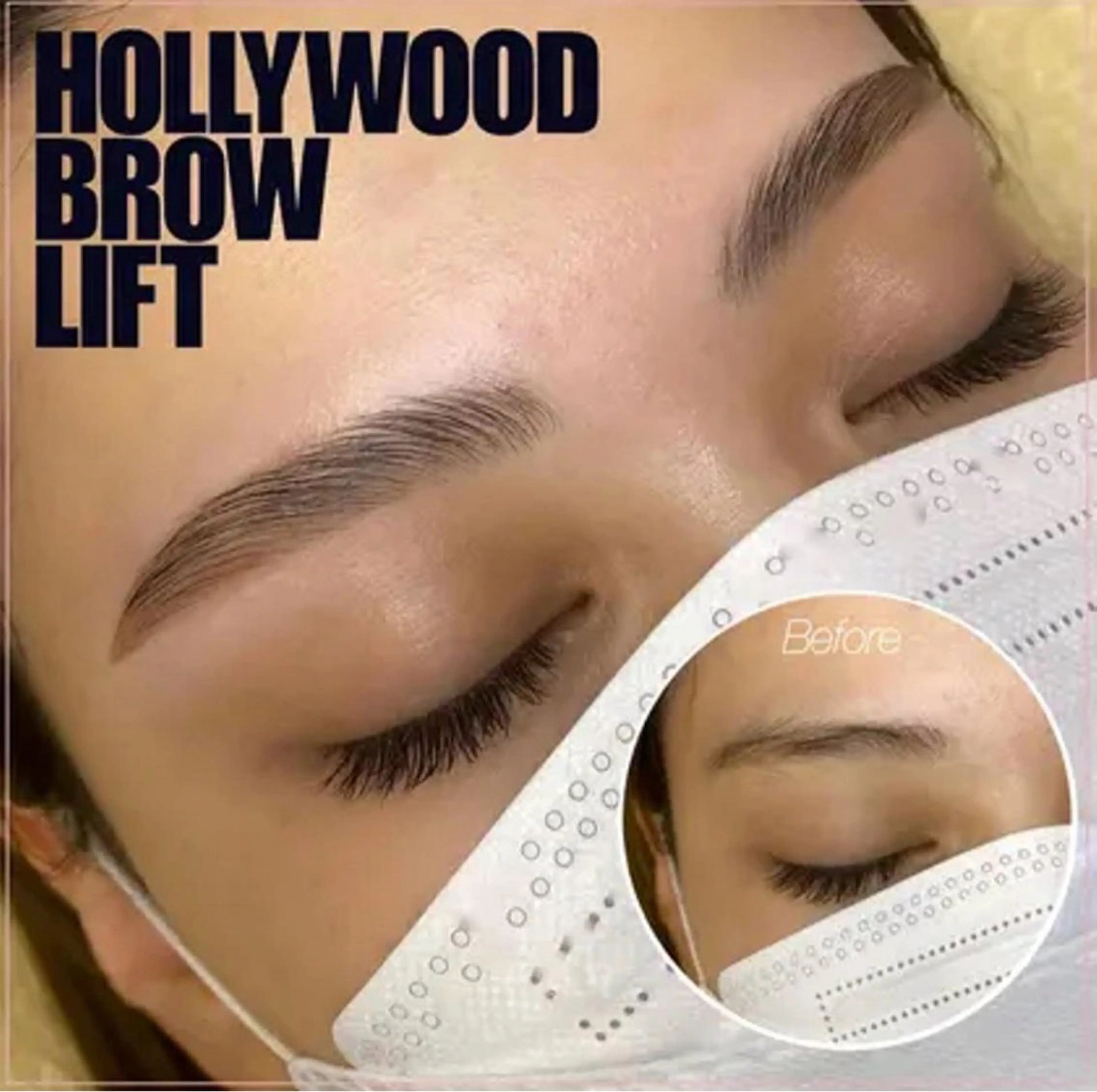 【研修モデル募集！！】ハリウッドブロウリフト（WAX込み）¥0 5/7​〜​予約OK！の写真