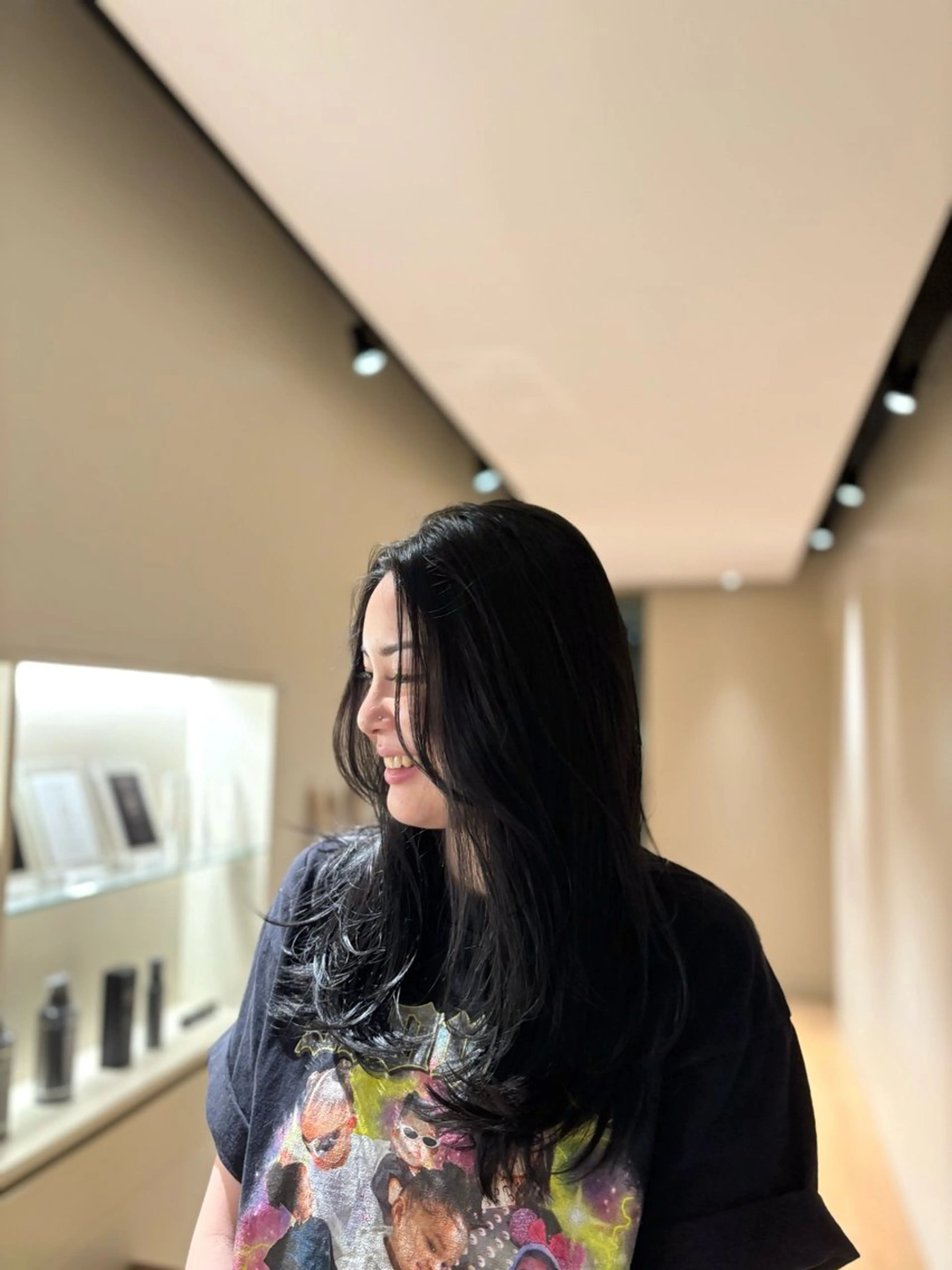 セミロング 北尾 斗唯のヘアスタイル
