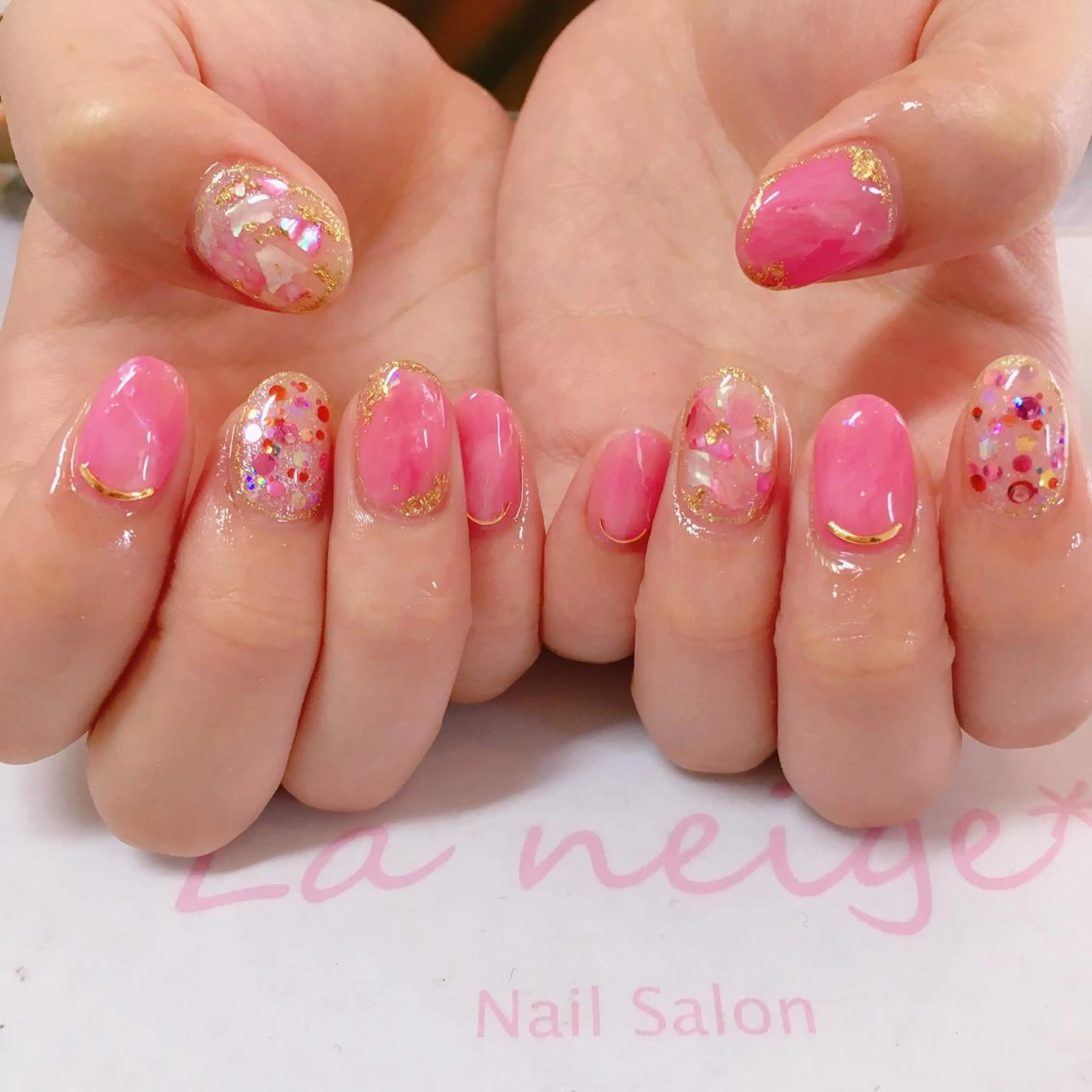 ネイル La neige* yuki 🐩🌙のネイルデザイン