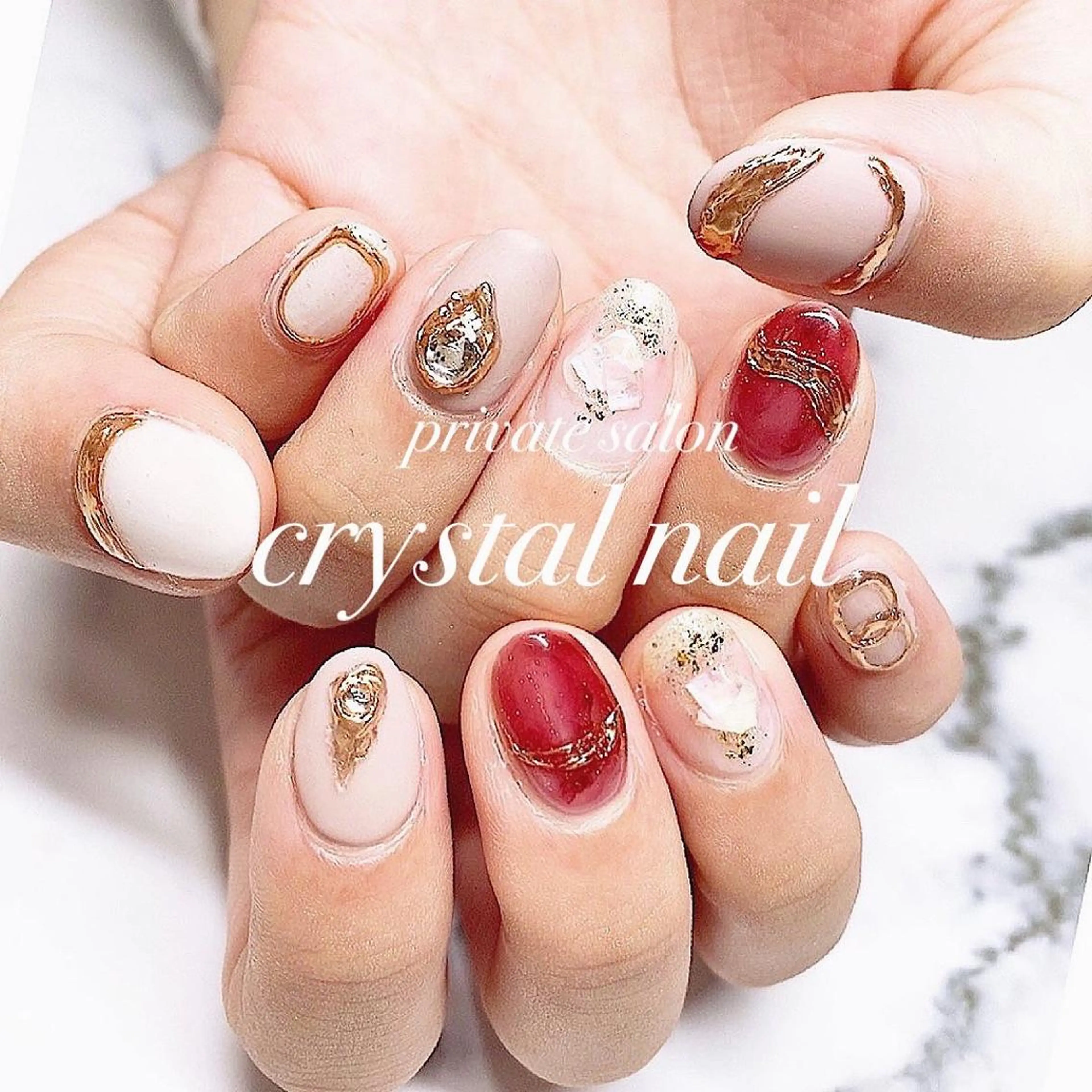 ネイル Crystal Nailのネイルデザイン